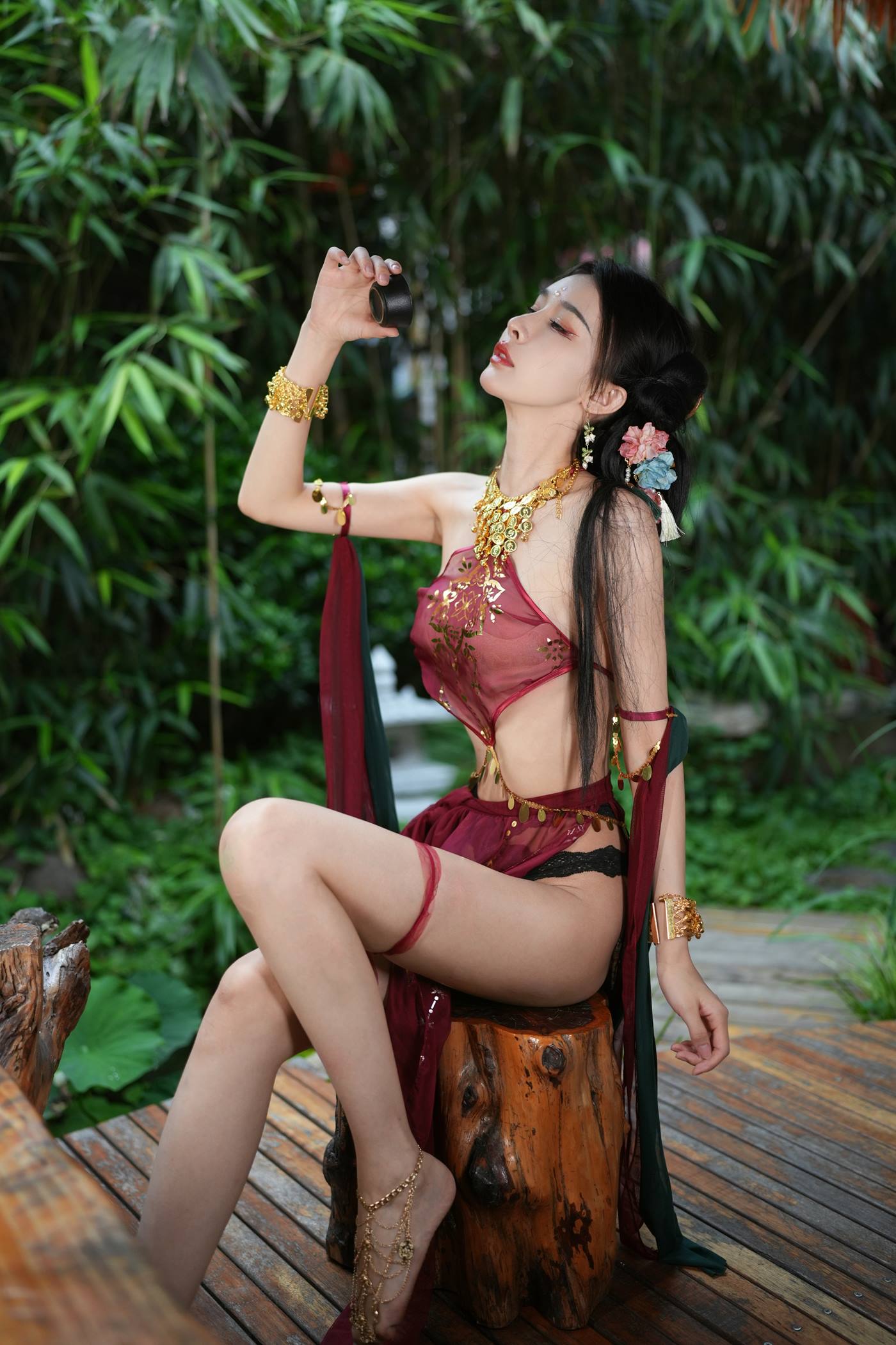 图片[11]-余多多Dudu  妲己的古风诱惑力 [27P] – 速更版-美库