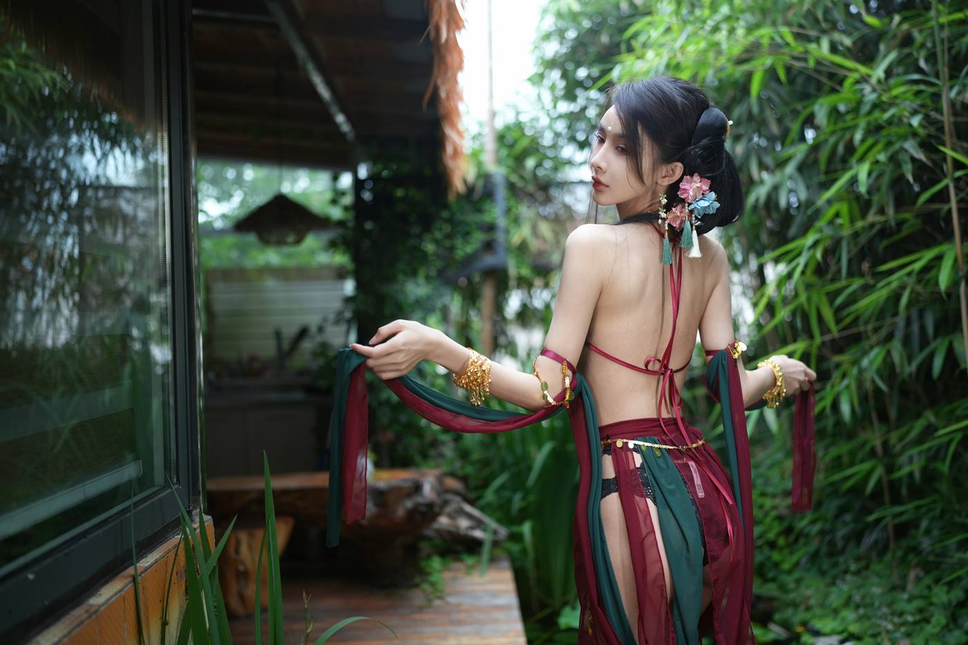 图片[15]-余多多Dudu  妲己的古风诱惑力 [27P] – 速更版-美库