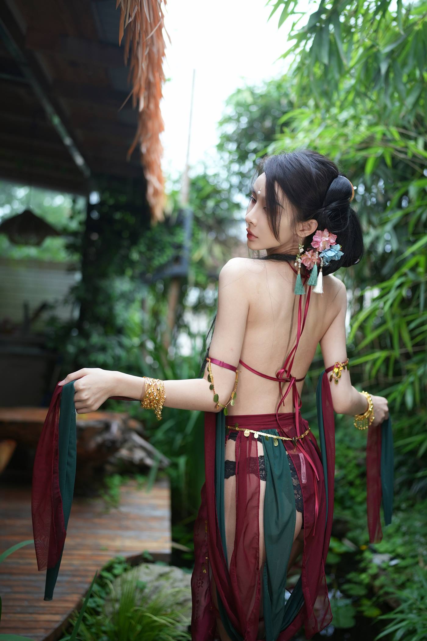 图片[17]-余多多Dudu  妲己的古风诱惑力 [27P] – 速更版-美库