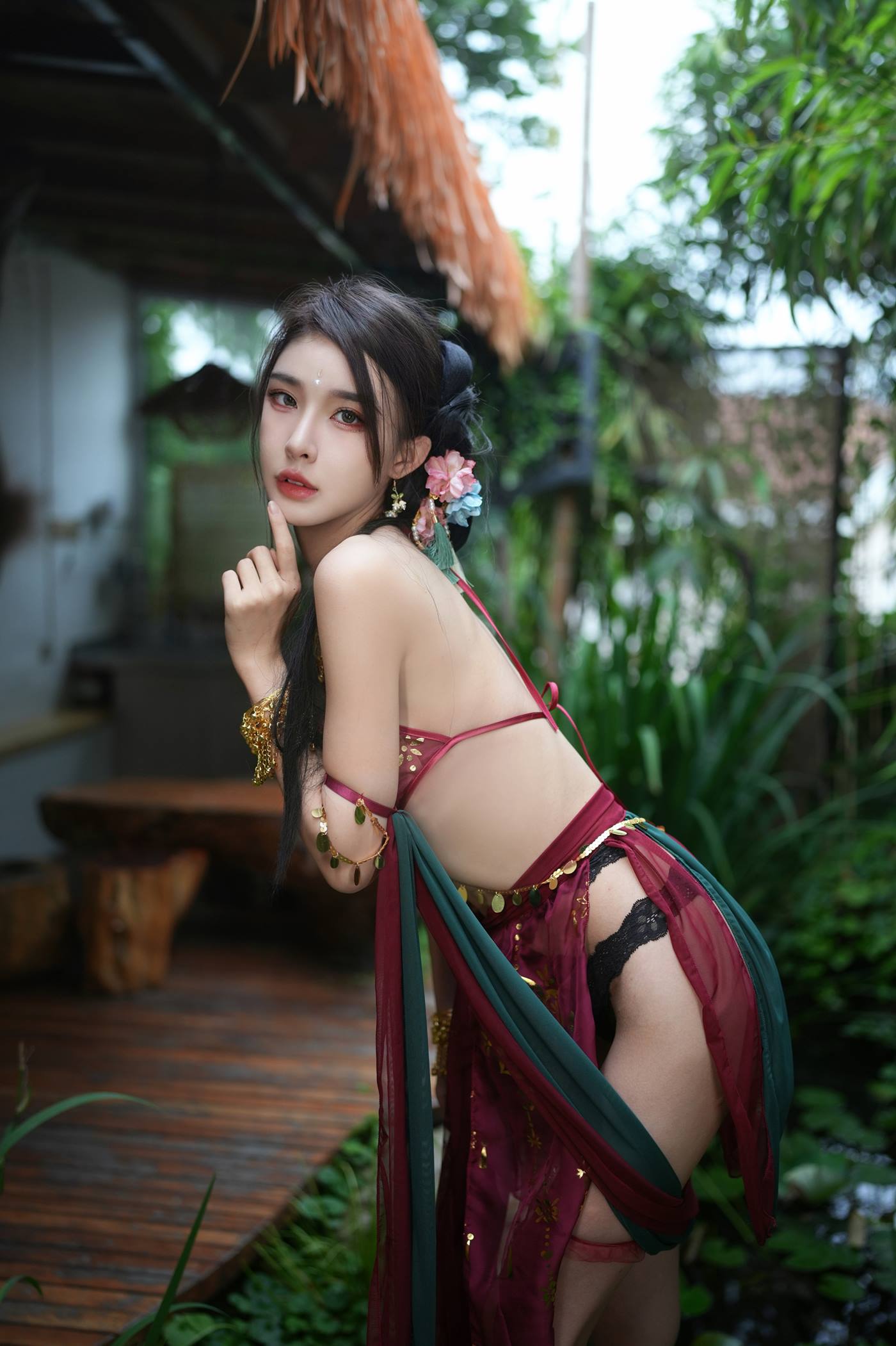 图片[19]-余多多Dudu  妲己的古风诱惑力 [27P] – 速更版-美库