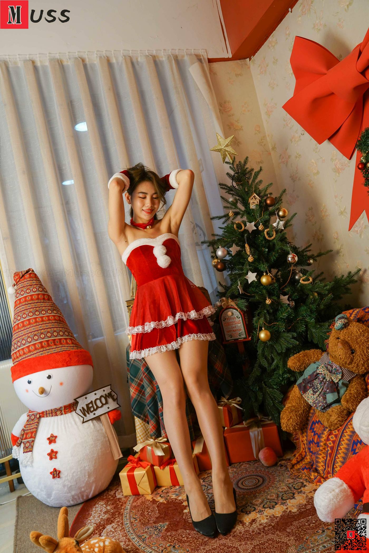 图片[63]-[MussGirl慕丝女郎]NO.425 尧子 喜庆圣诞节A[79P] – 速更版-美库