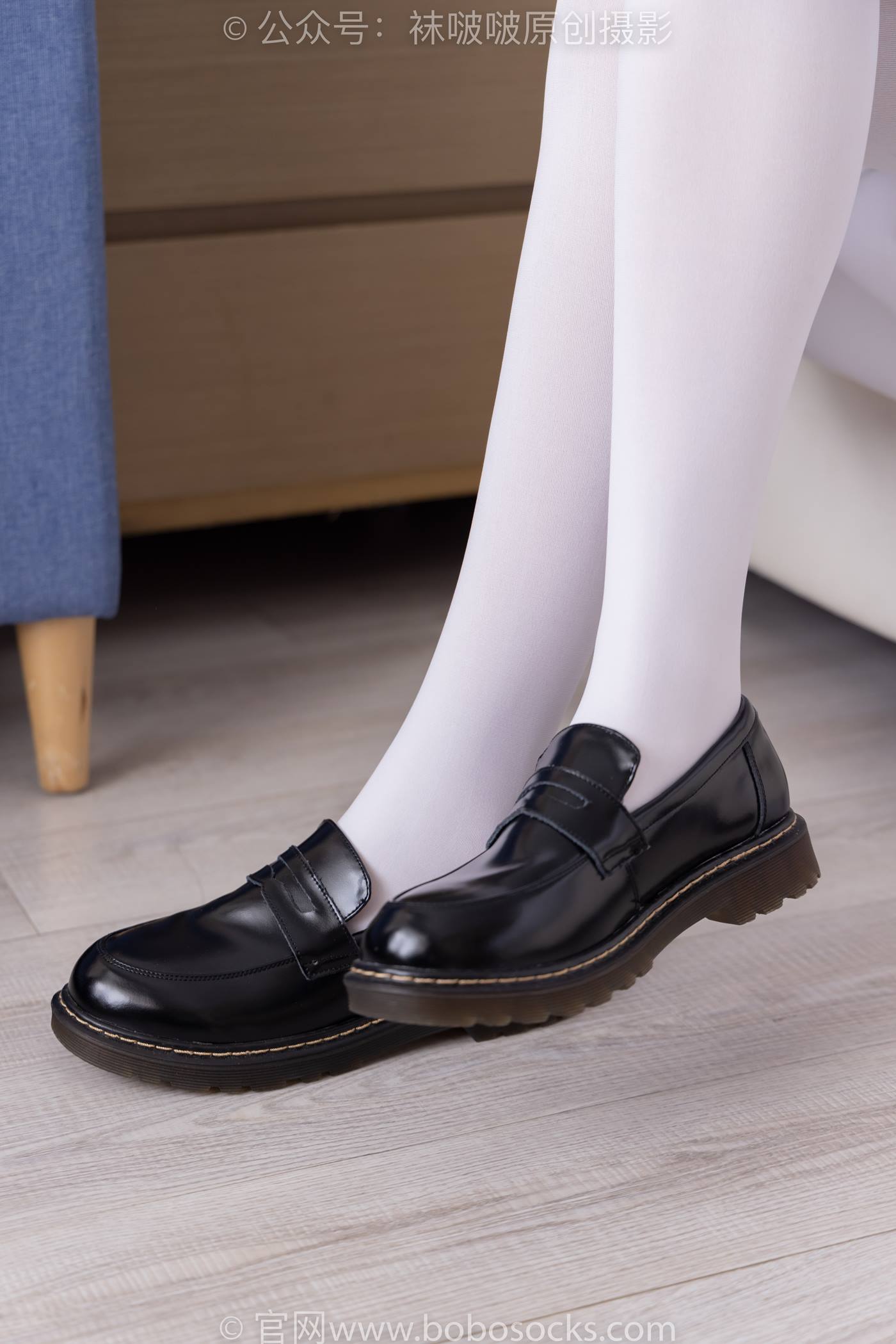 图片[12]-[BoBoSocks袜啵啵]NO.195 小甜豆-黑皮鞋、厚白丝、女仆装[135P] – 速更版-美库