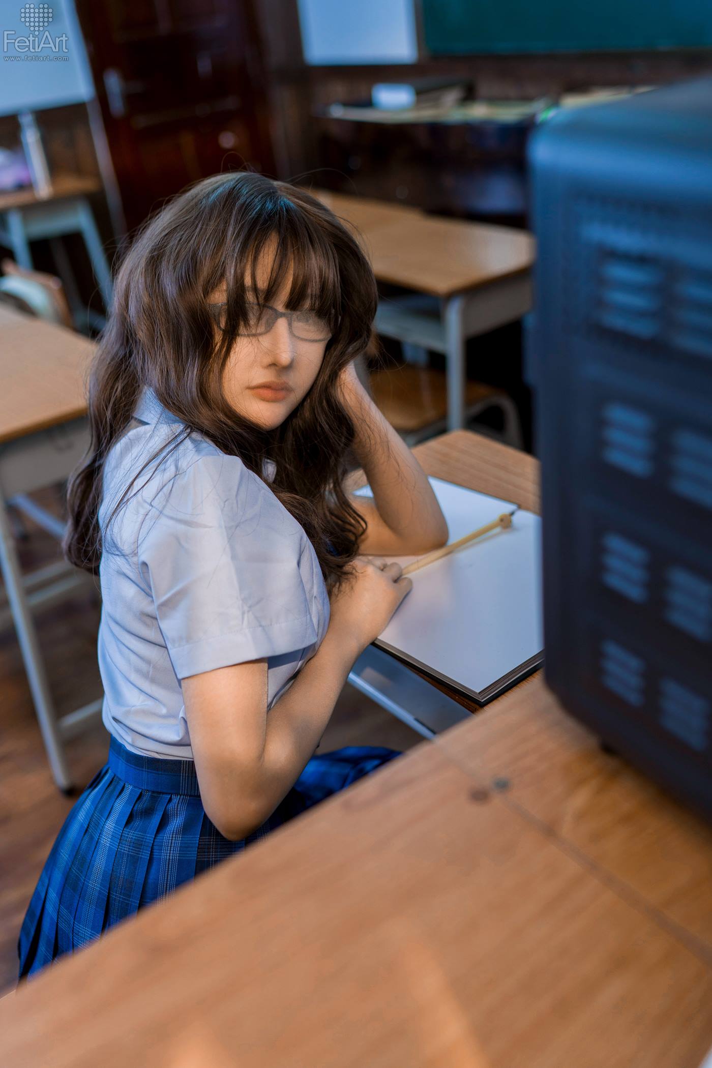 图片[11]-[FetiArt尚物集]NO.00057 Pantyhose Encasement Classmate[51P] – 速更版-美库