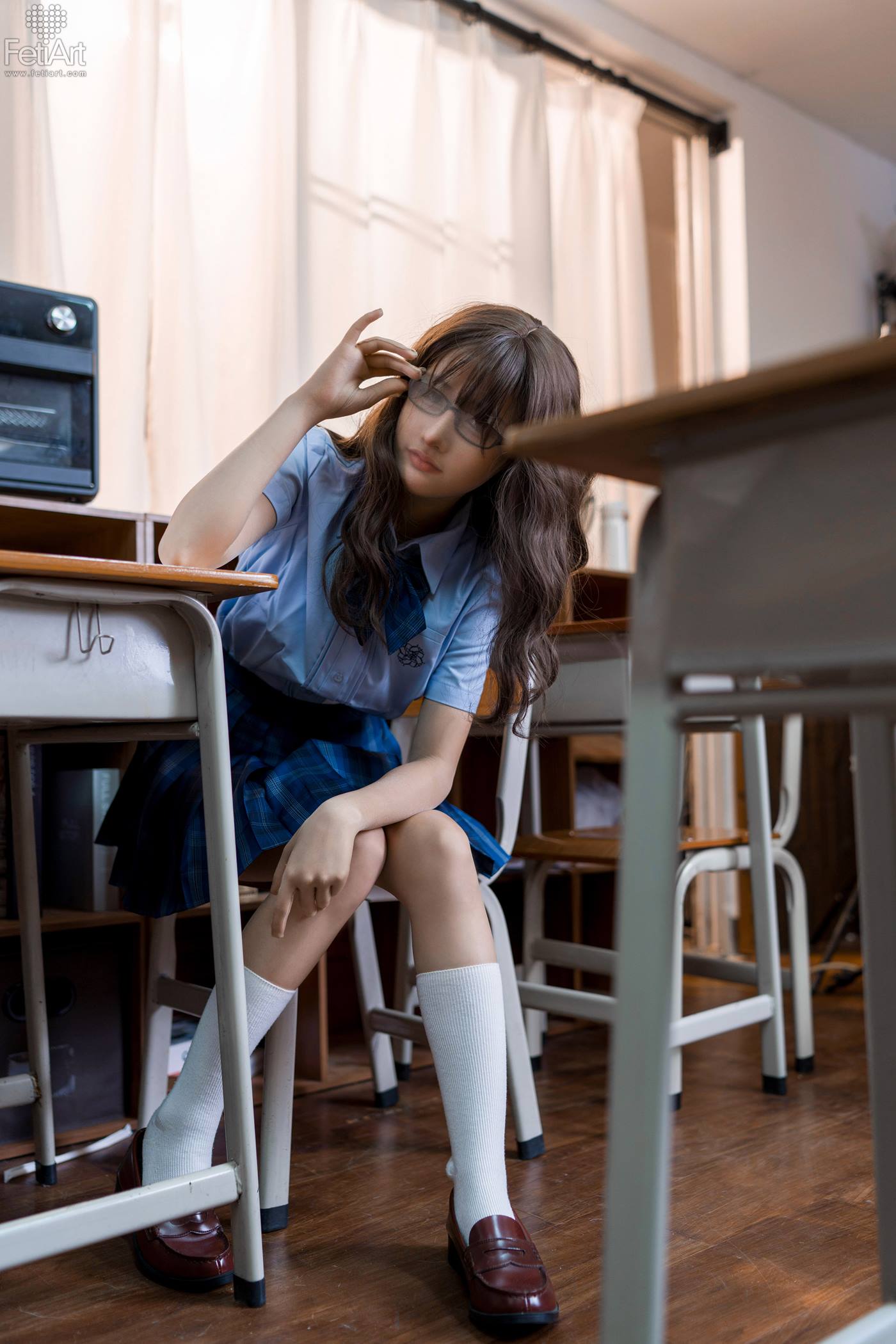 图片[13]-[FetiArt尚物集]NO.00057 Pantyhose Encasement Classmate[51P] – 速更版-美库