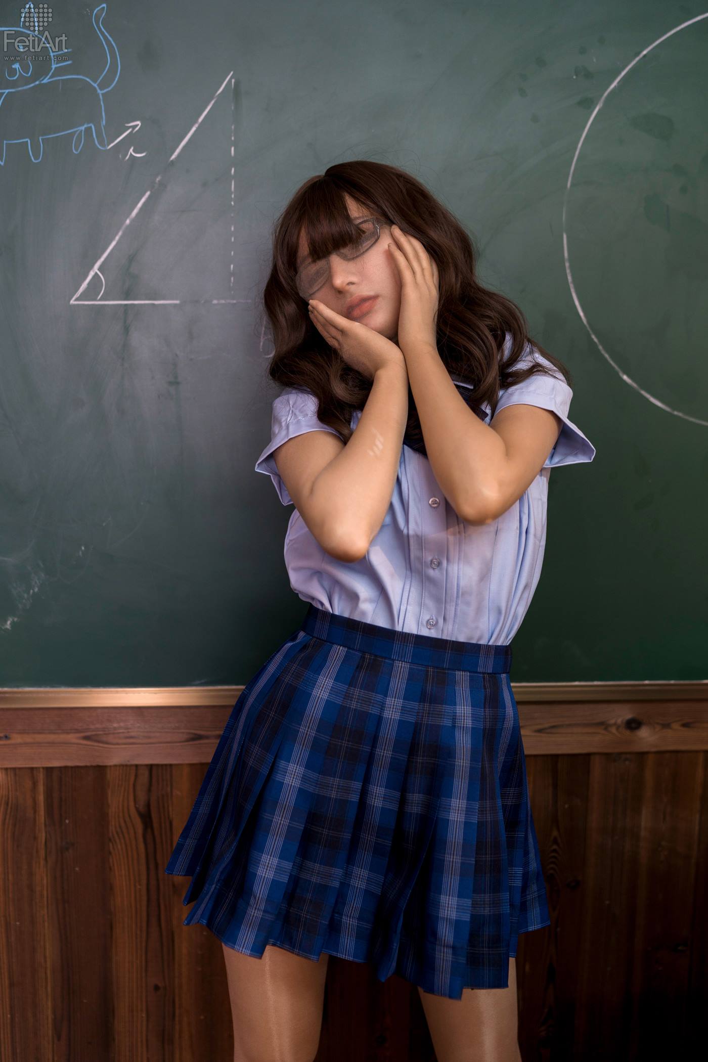 图片[42]-[FetiArt尚物集]NO.00057 Pantyhose Encasement Classmate[51P] – 速更版-美库