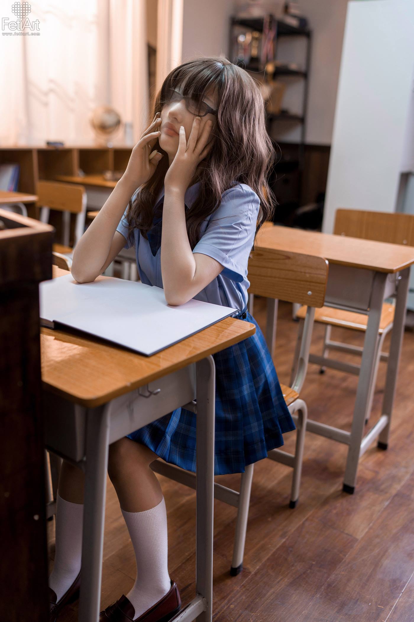 图片[48]-[FetiArt尚物集]NO.00057 Pantyhose Encasement Classmate[51P] – 速更版-美库
