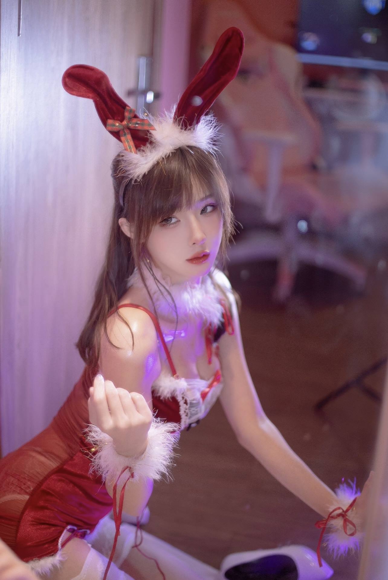 图片[11]-余多多Dudu  圣诞特辑 [28P] – 速更版-美库