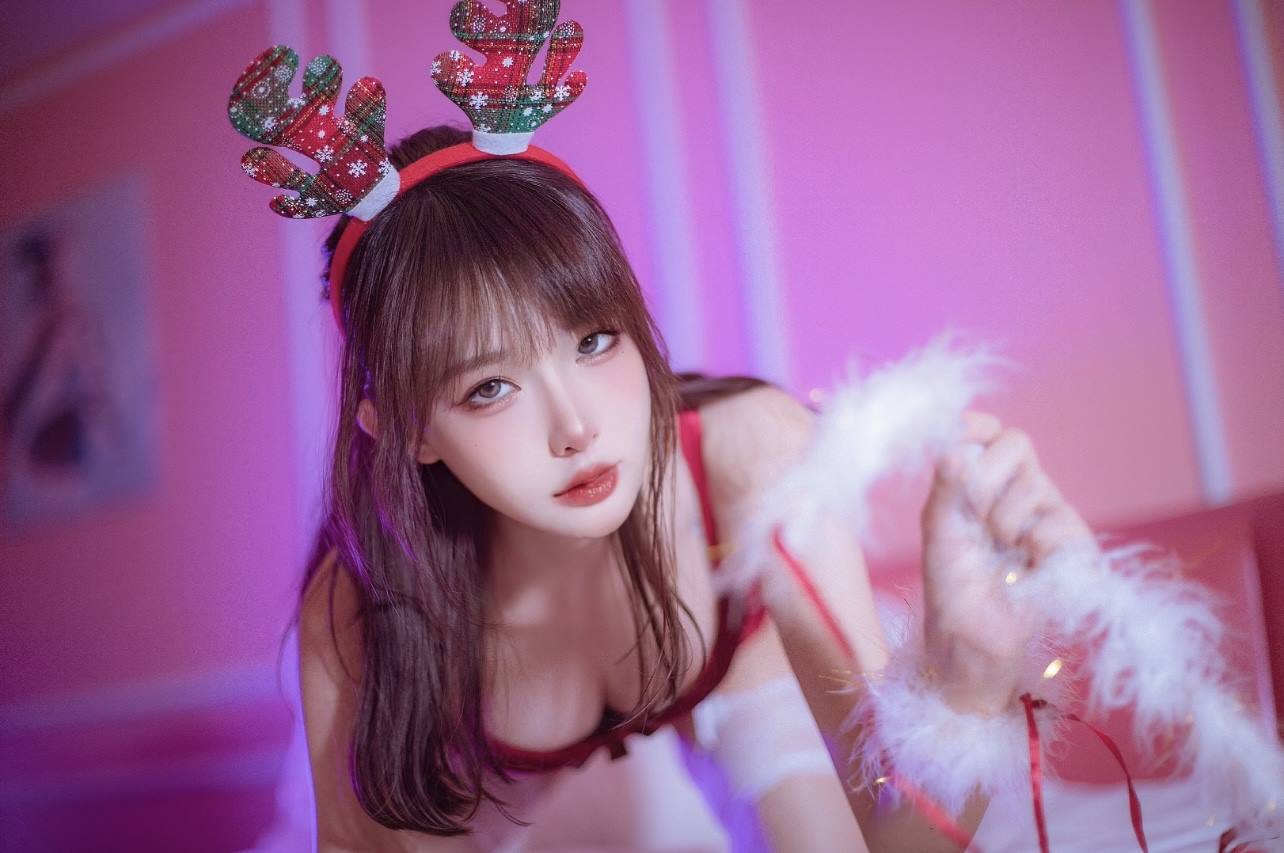 图片[16]-余多多Dudu  圣诞特辑 [28P] – 速更版-美库