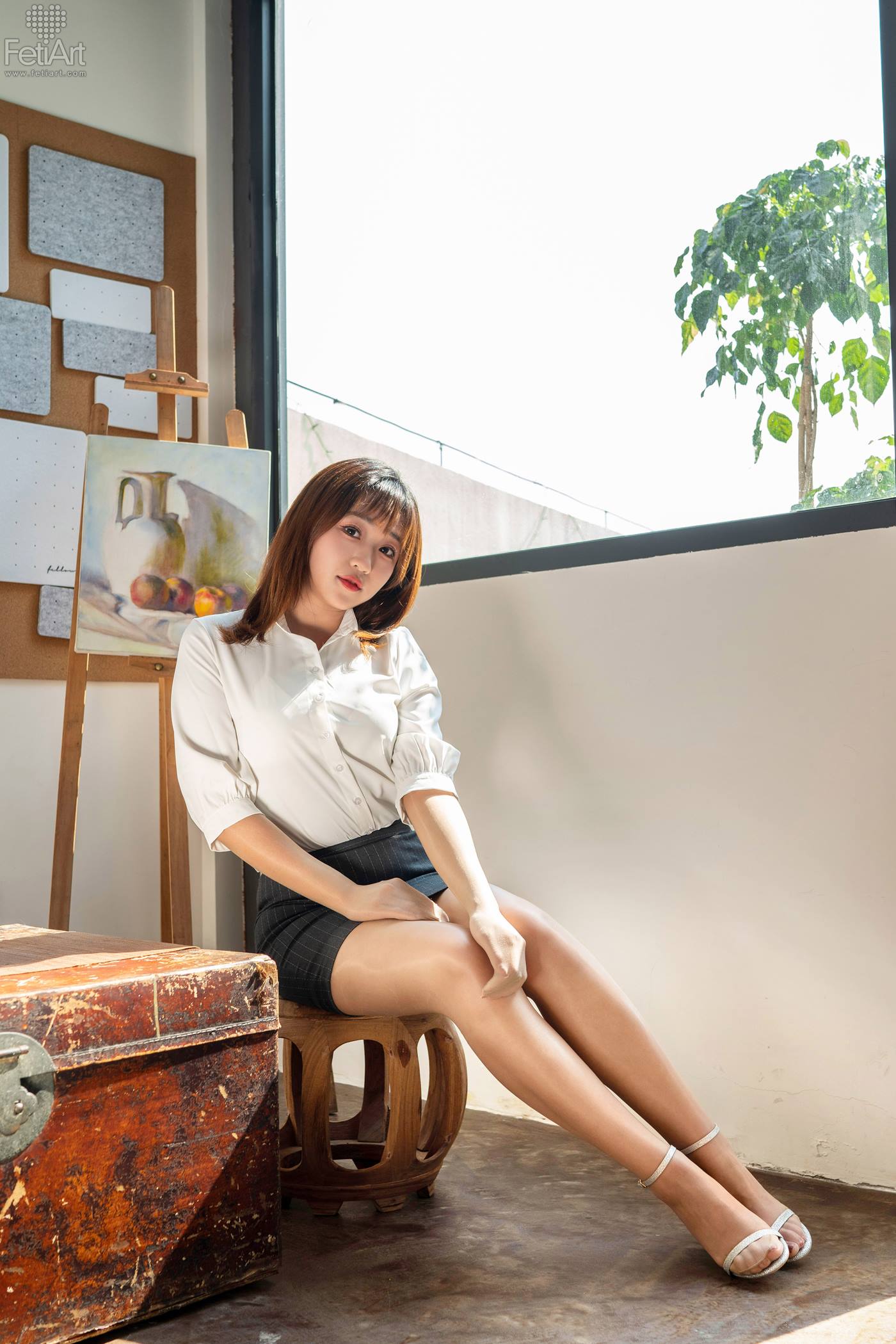 图片[20]-[FetiArt尚物集]NO.00058 Tori’s full body pantyhose day[38P] – 速更版-美库