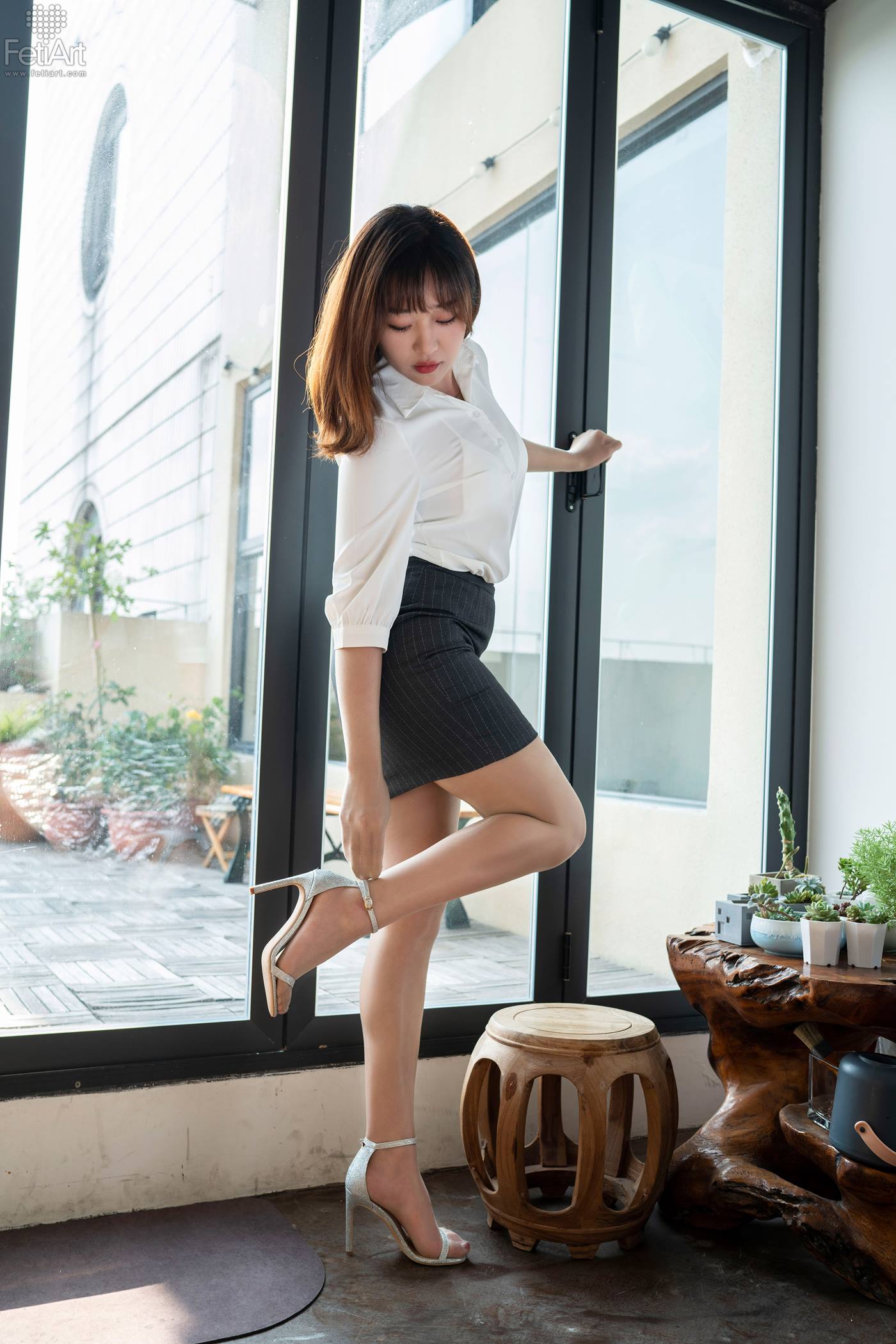 图片[23]-[FetiArt尚物集]NO.00058 Tori’s full body pantyhose day[38P] – 速更版-美库