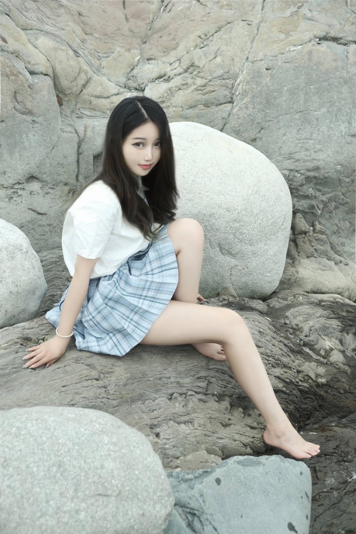 图片[15]-eloise软软  – 河边JK[32P] – 速更版-美库