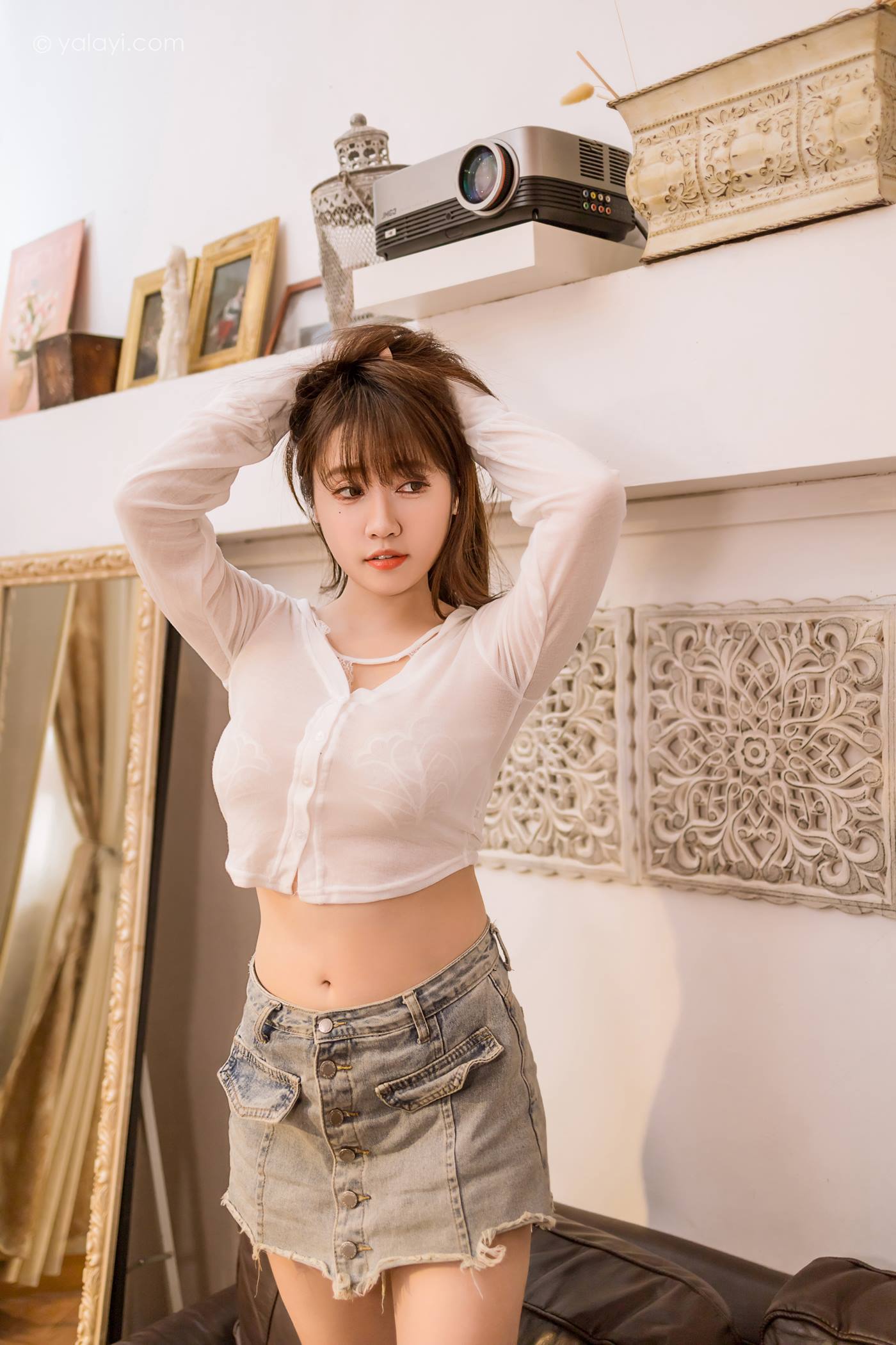 图片[26]-[YALAYI雅拉伊]2023.02.23 NO.1009 倾倒世间人 虞艺[45+1P] – 速更版-美库