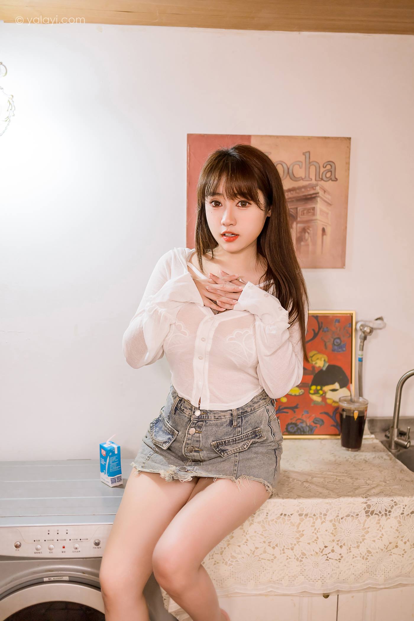 图片[42]-[YALAYI雅拉伊]2023.02.23 NO.1009 倾倒世间人 虞艺[45+1P] – 速更版-美库