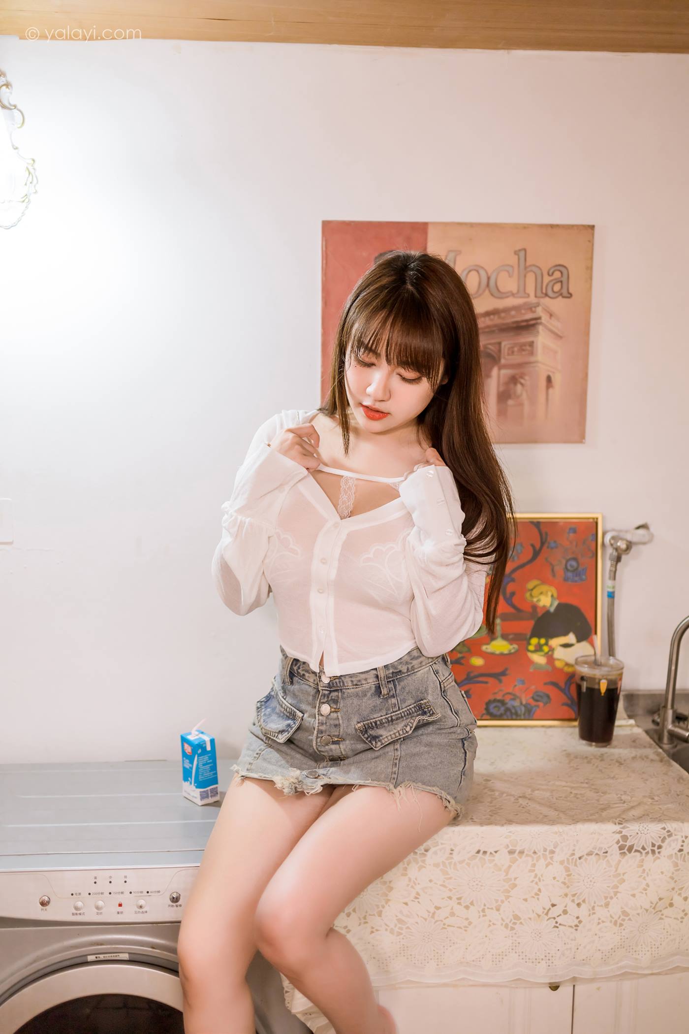 图片[43]-[YALAYI雅拉伊]2023.02.23 NO.1009 倾倒世间人 虞艺[45+1P] – 速更版-美库