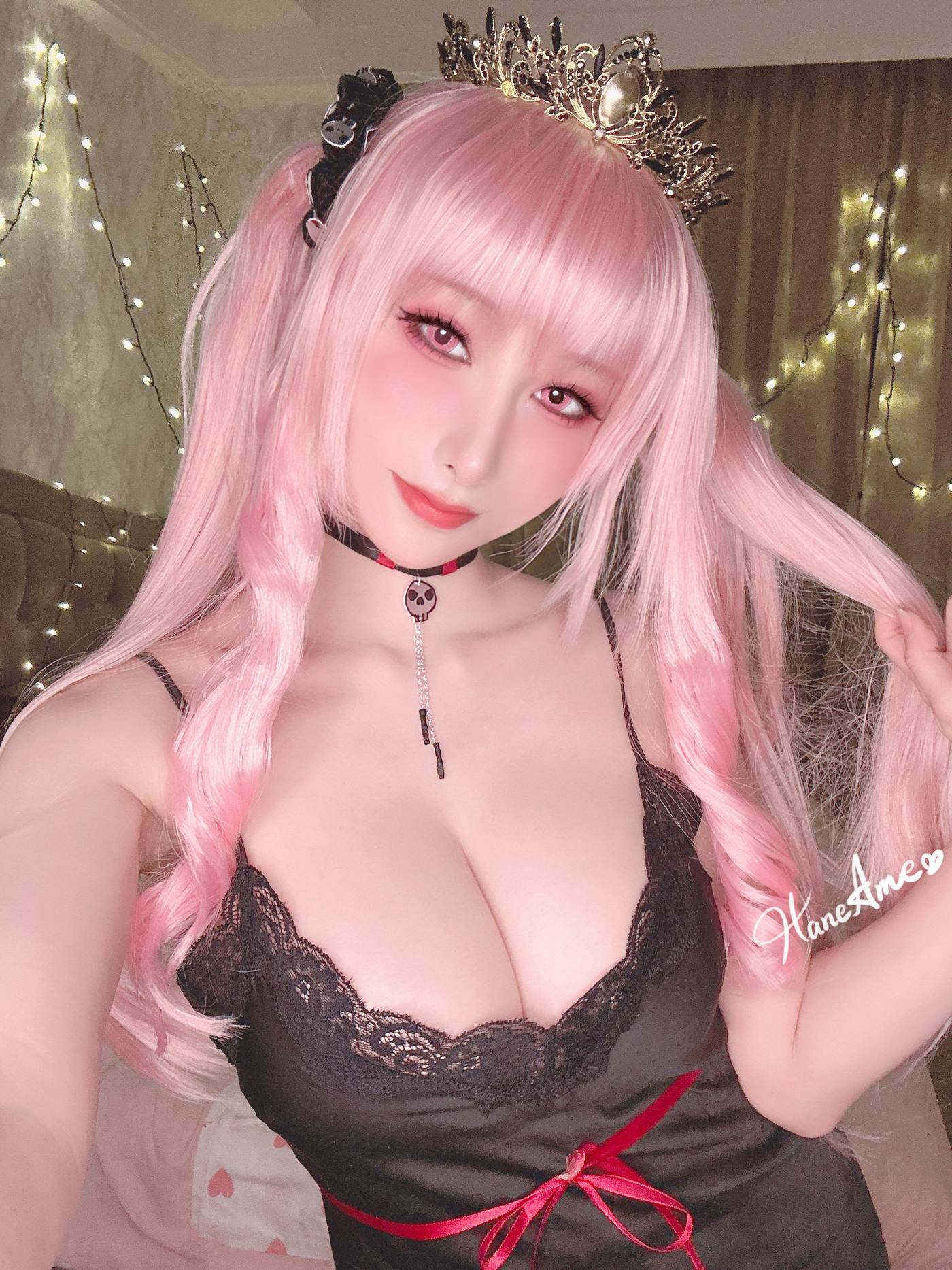 图片[16]-Hane Ame 雨波写真 Hololive Calliope 死神睡衣[24P] – 速更版-美库