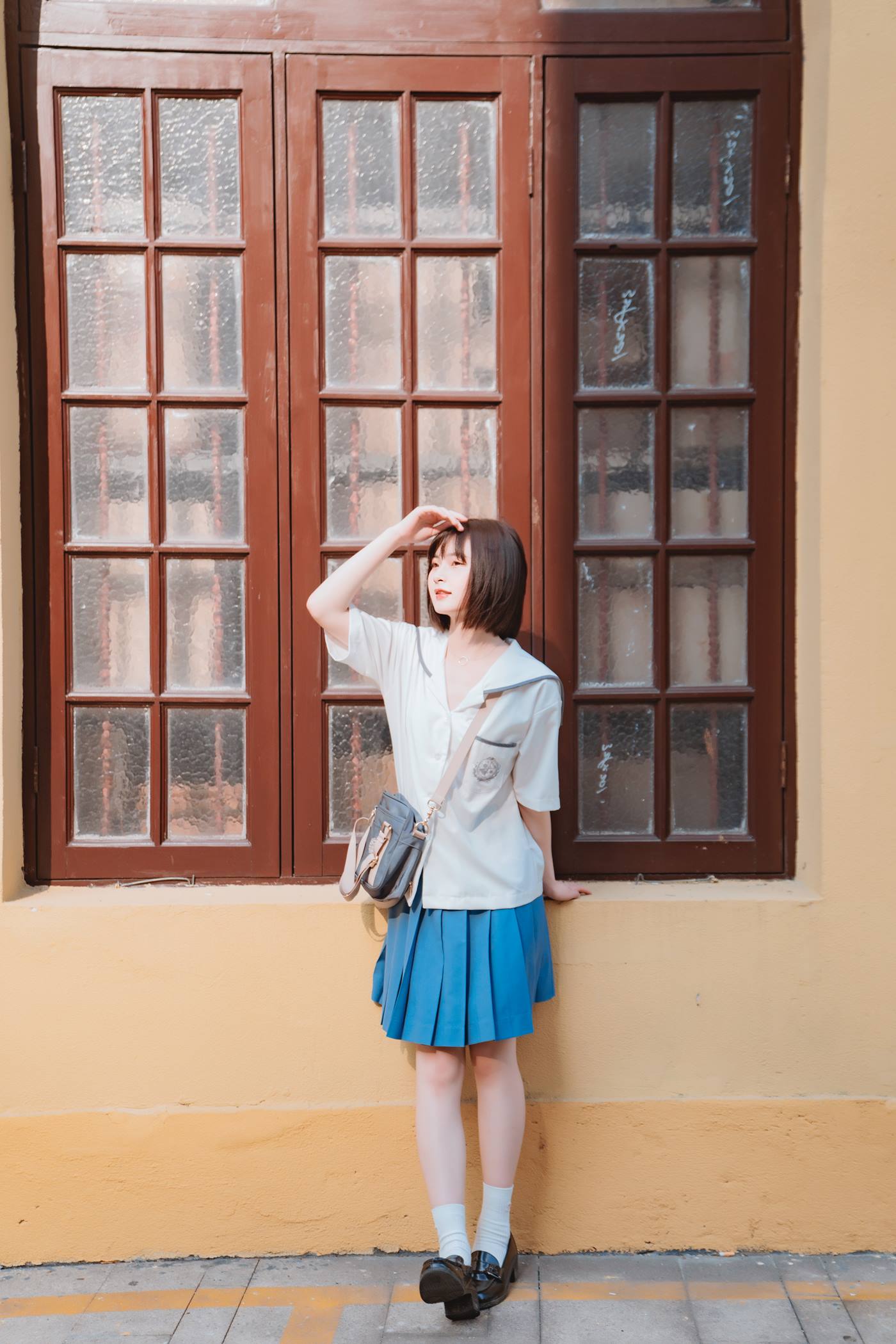 图片[10]-网紅Coser@河豚抚子 和春天有个约会 [22P] – 速更版-美库