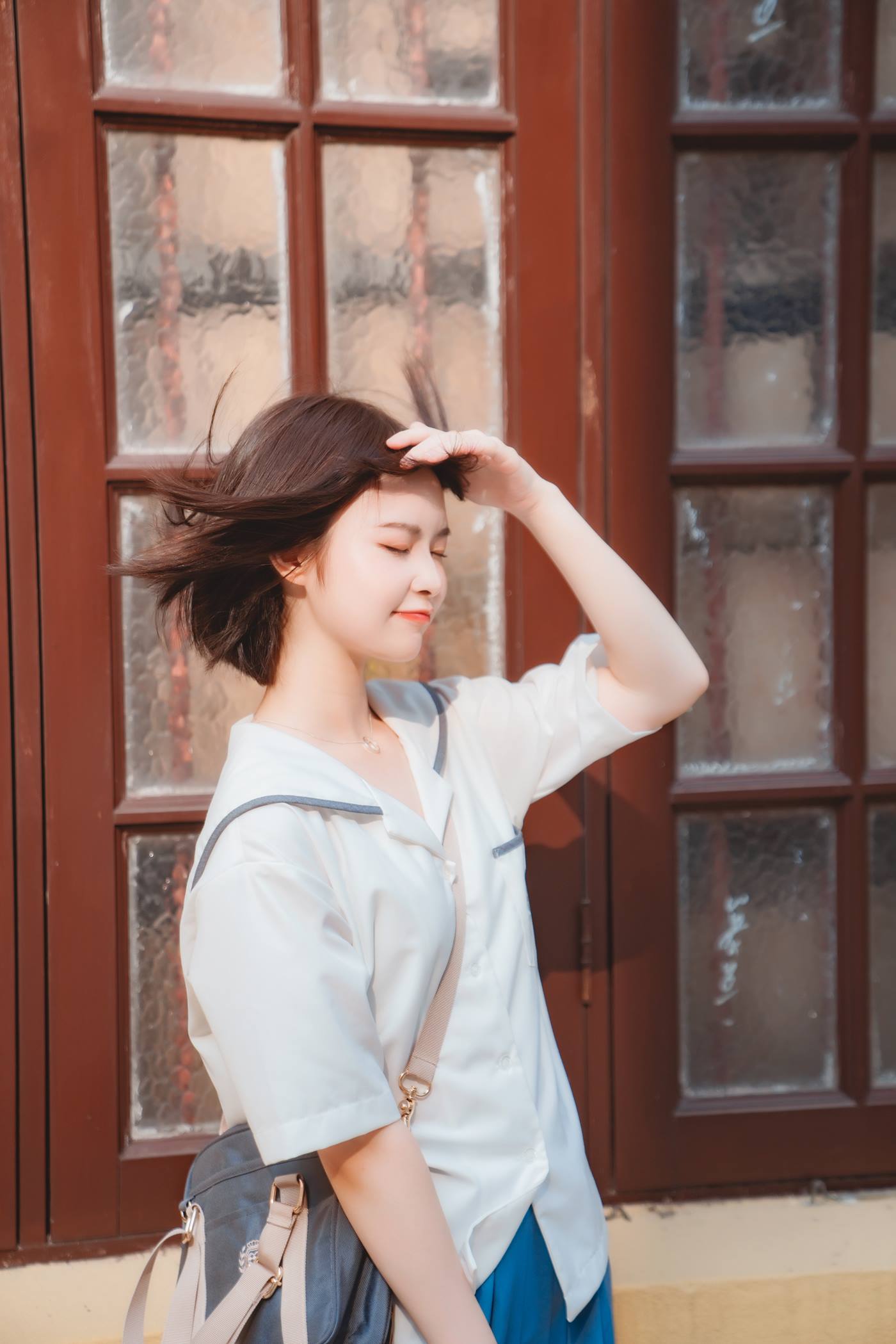 图片[11]-网紅Coser@河豚抚子 和春天有个约会 [22P] – 速更版-美库