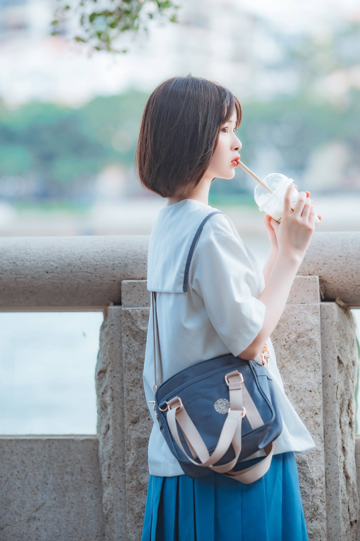 图片[15]-网紅Coser@河豚抚子 和春天有个约会 [22P] – 速更版-美库