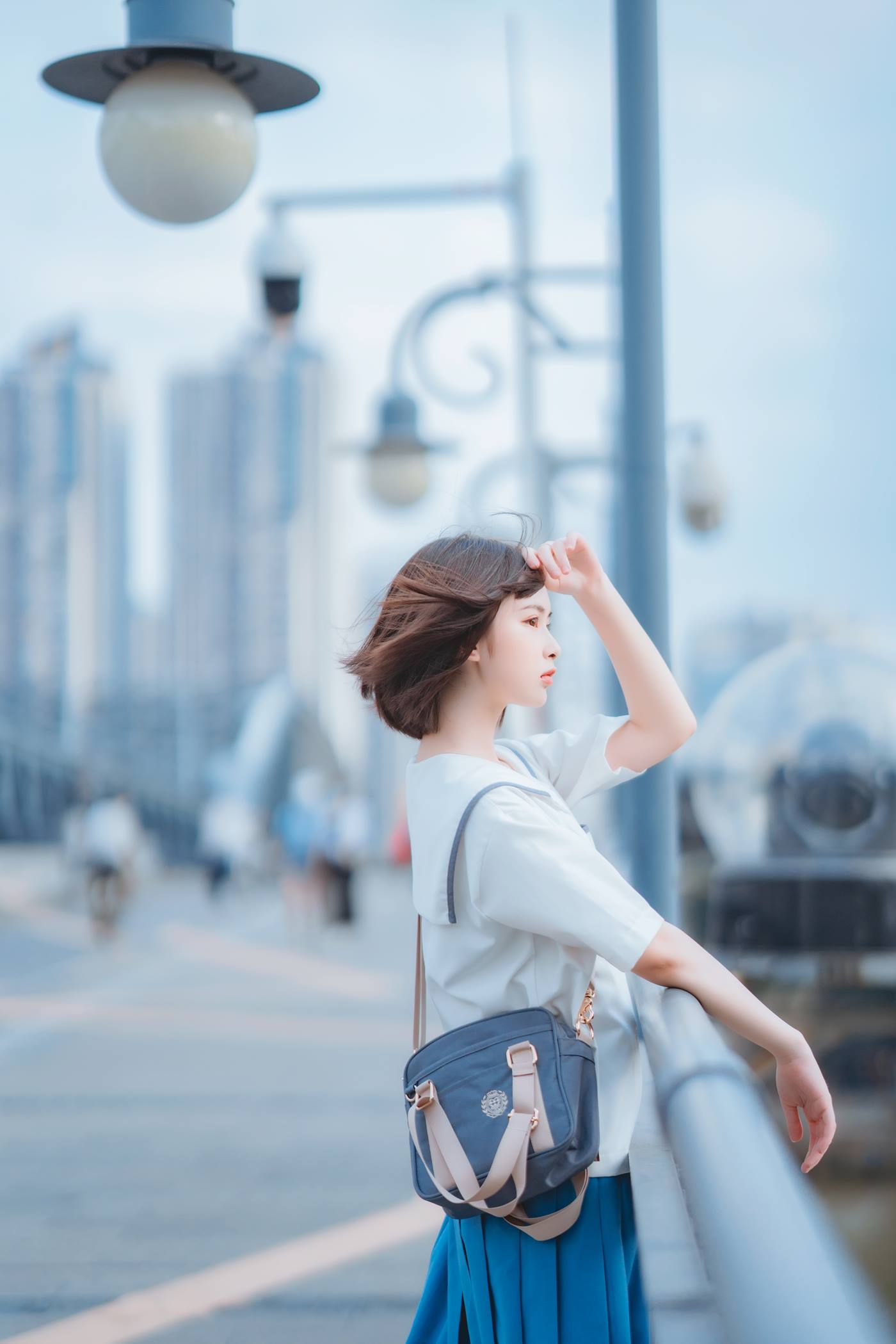 图片[23]-网紅Coser@河豚抚子 和春天有个约会 [22P] – 速更版-美库