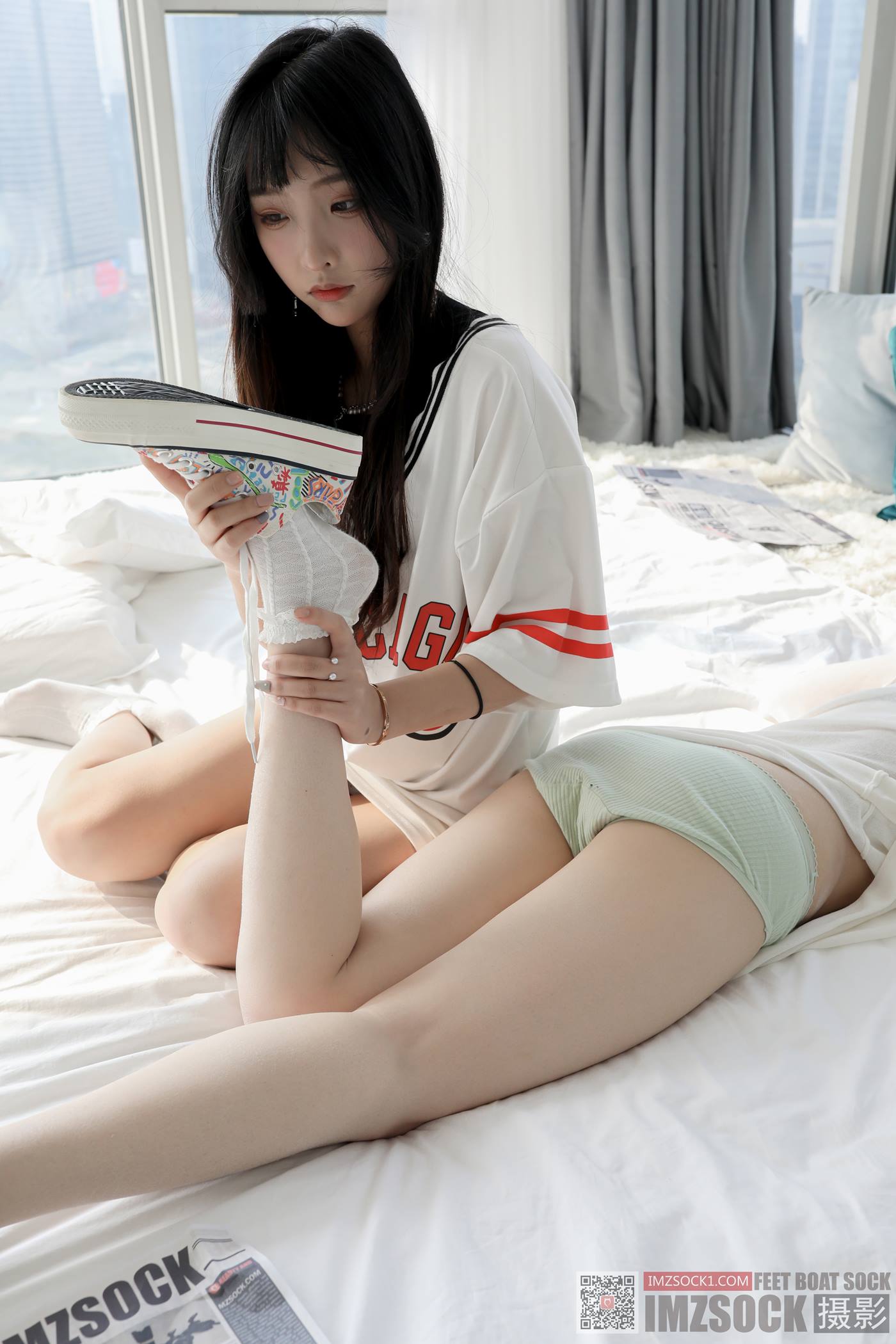 图片[16]-[MZSOCK]爱美足 NO.176 Ella&梦琪[76P] – 速更版-美库