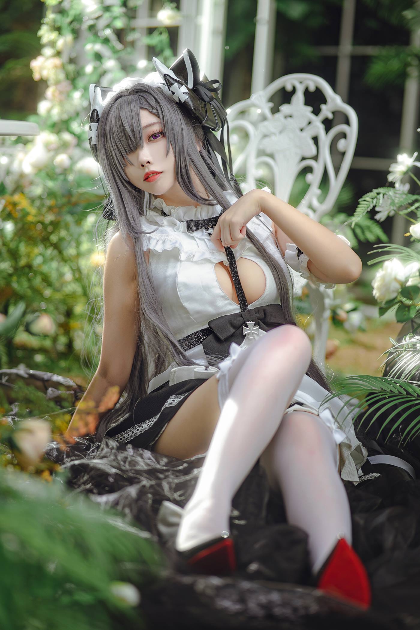 宫本桜  奥古斯特女仆装[20P] - 速更版-绅士图