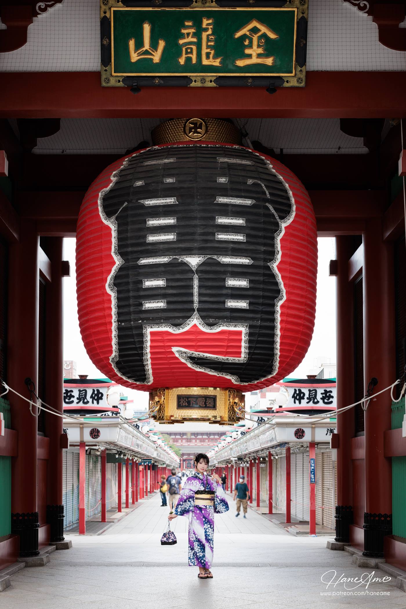 图片[18]-Hane Ame 雨波写真  Original Violet KimoNO 紫羅蘭夏日浴衣[109P] – 速更版-美库