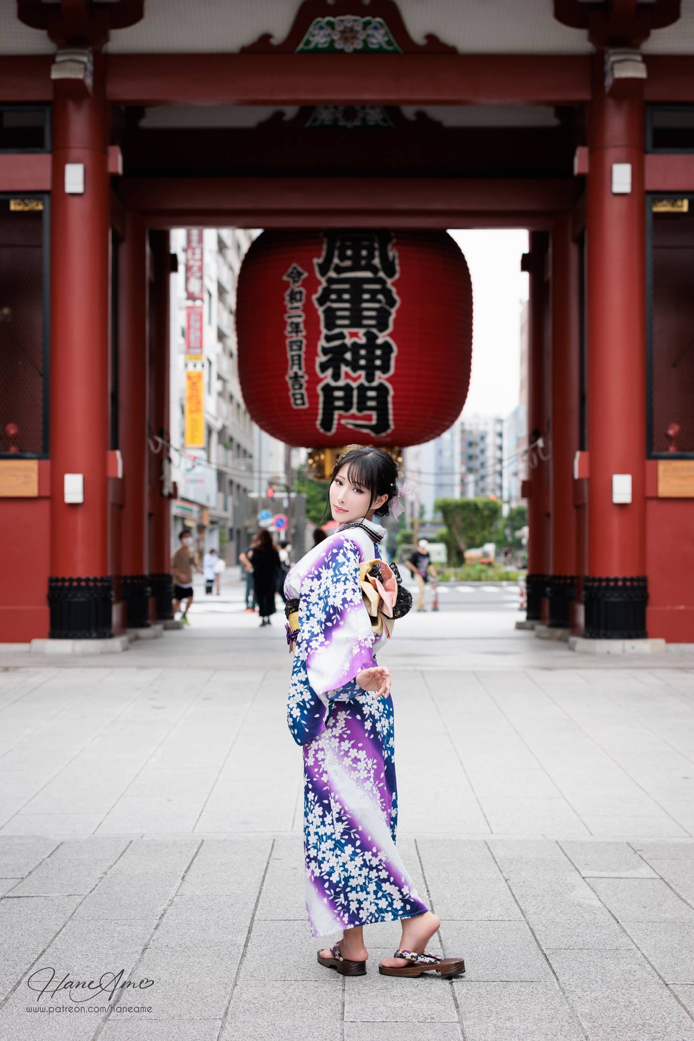 图片[21]-Hane Ame 雨波写真  Original Violet KimoNO 紫羅蘭夏日浴衣[109P] – 速更版-美库