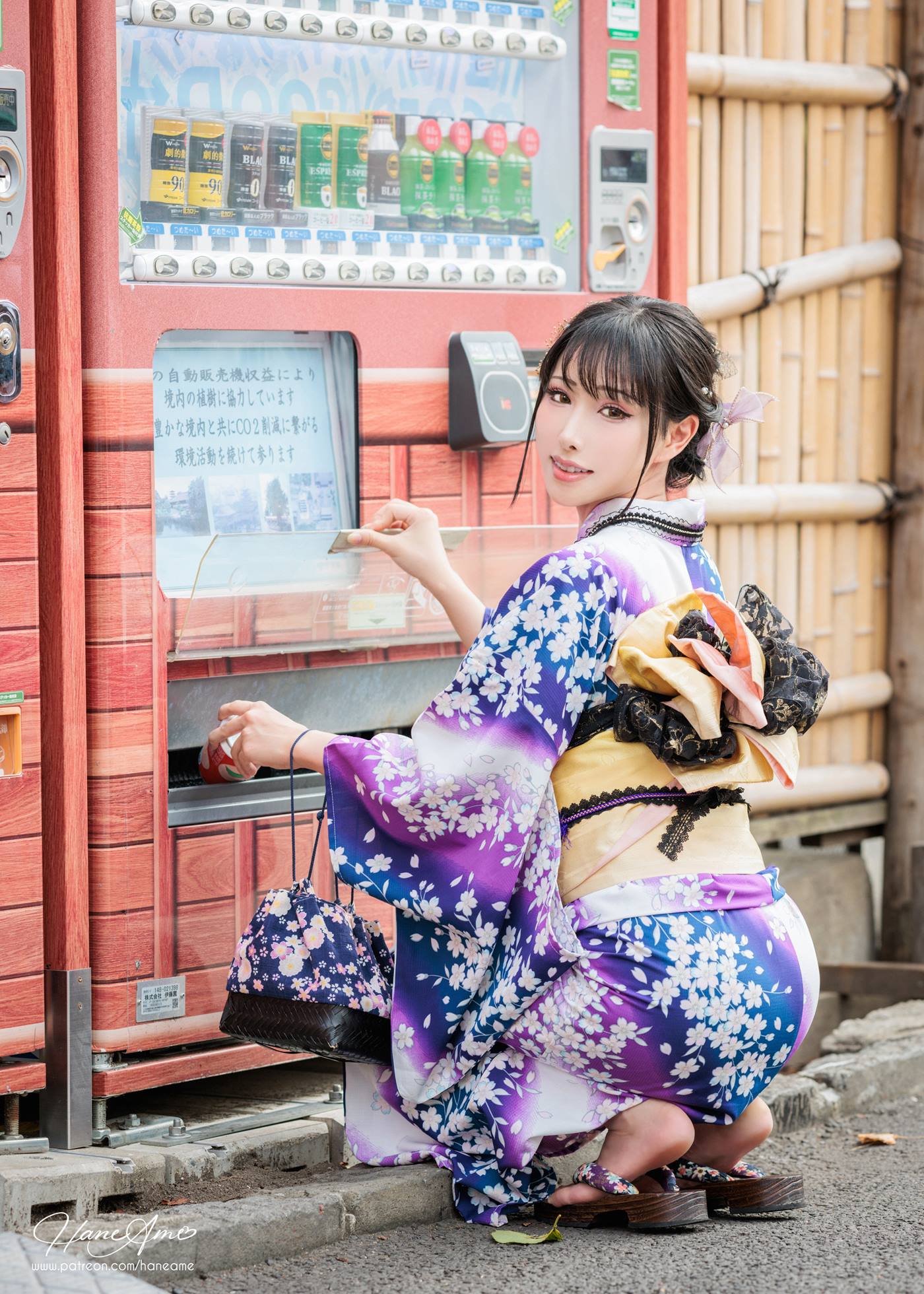 图片[28]-Hane Ame 雨波写真  Original Violet KimoNO 紫羅蘭夏日浴衣[109P] – 速更版-美库