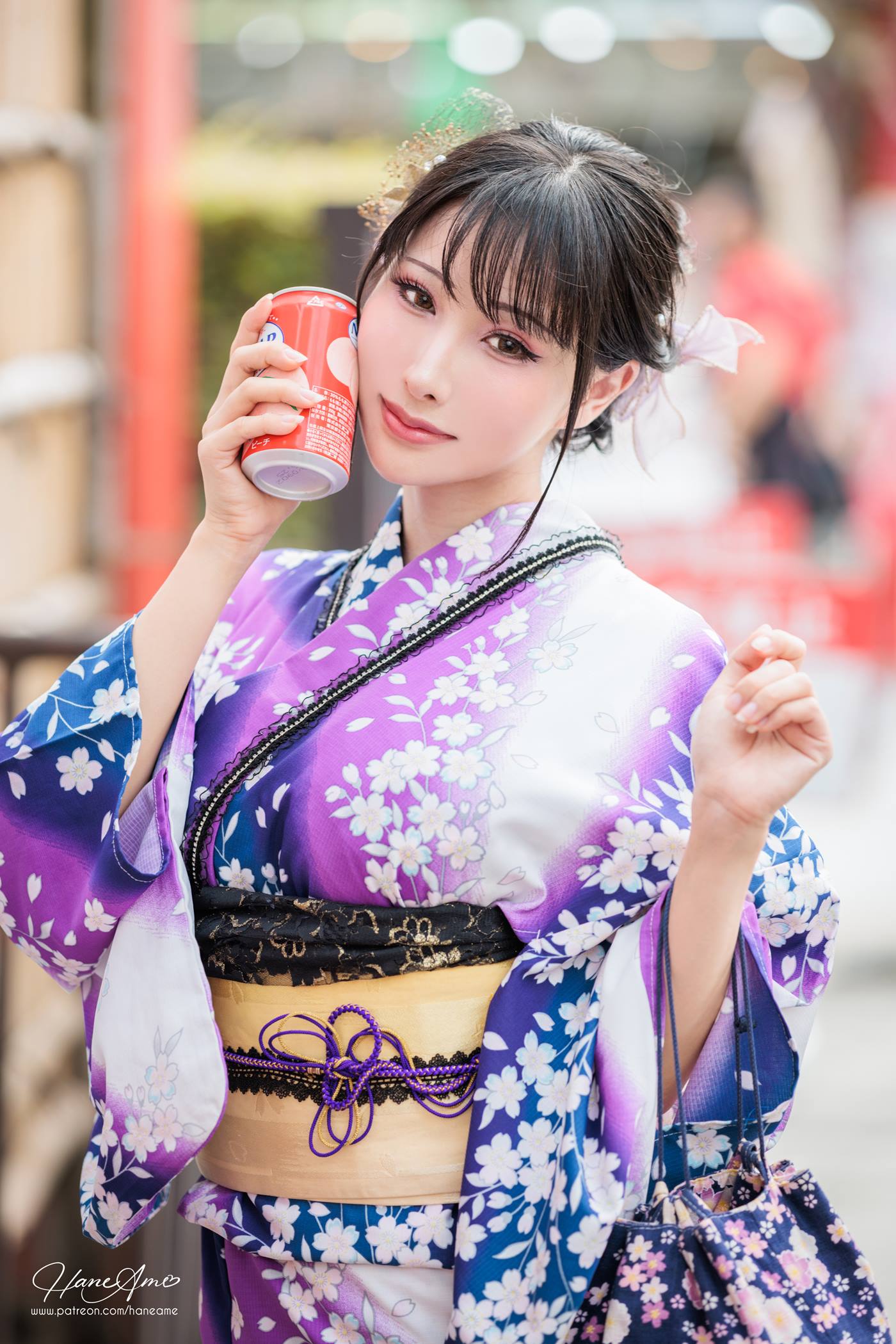 图片[30]-Hane Ame 雨波写真  Original Violet KimoNO 紫羅蘭夏日浴衣[109P] – 速更版-美库
