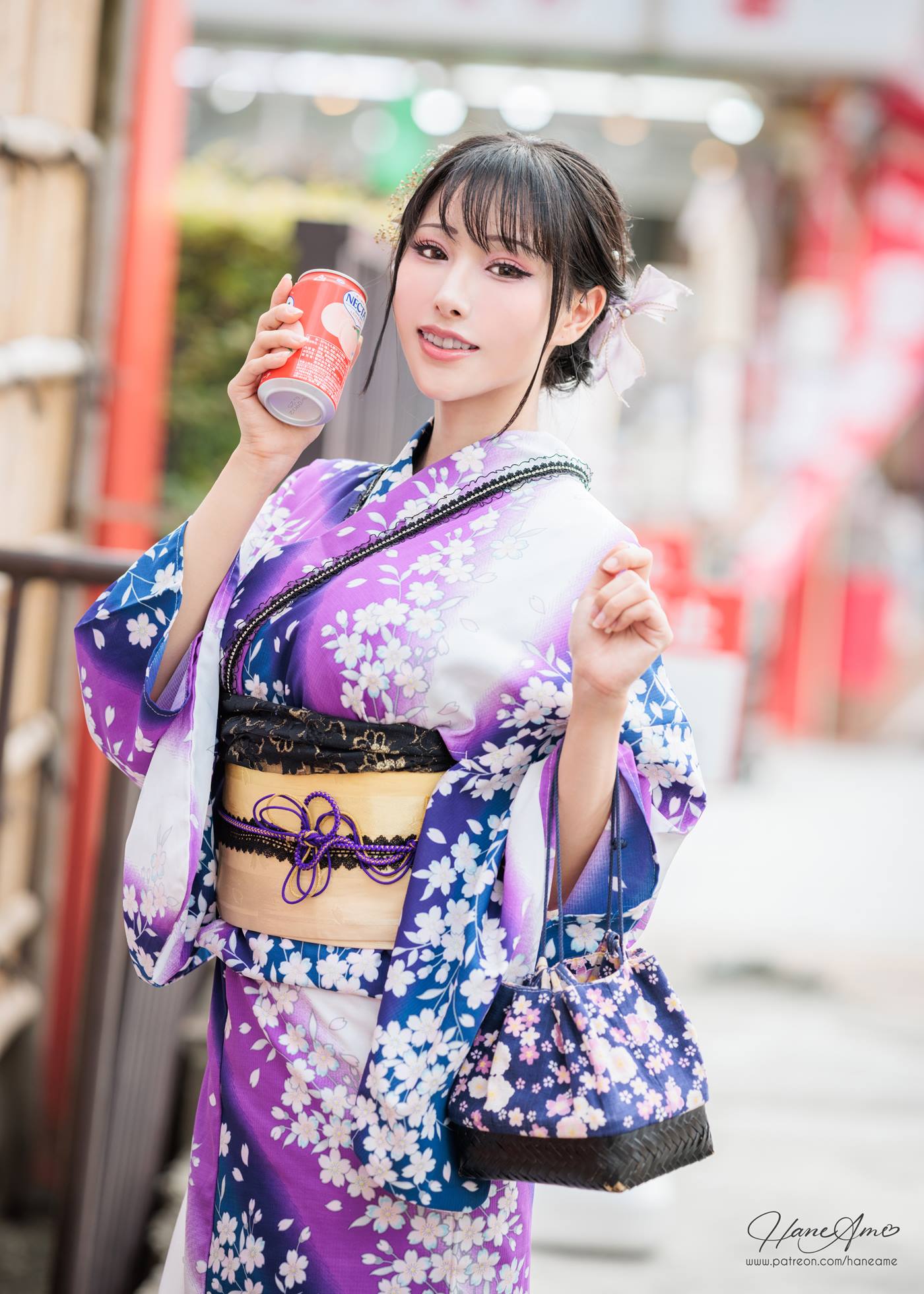 图片[31]-Hane Ame 雨波写真  Original Violet KimoNO 紫羅蘭夏日浴衣[109P] – 速更版-美库