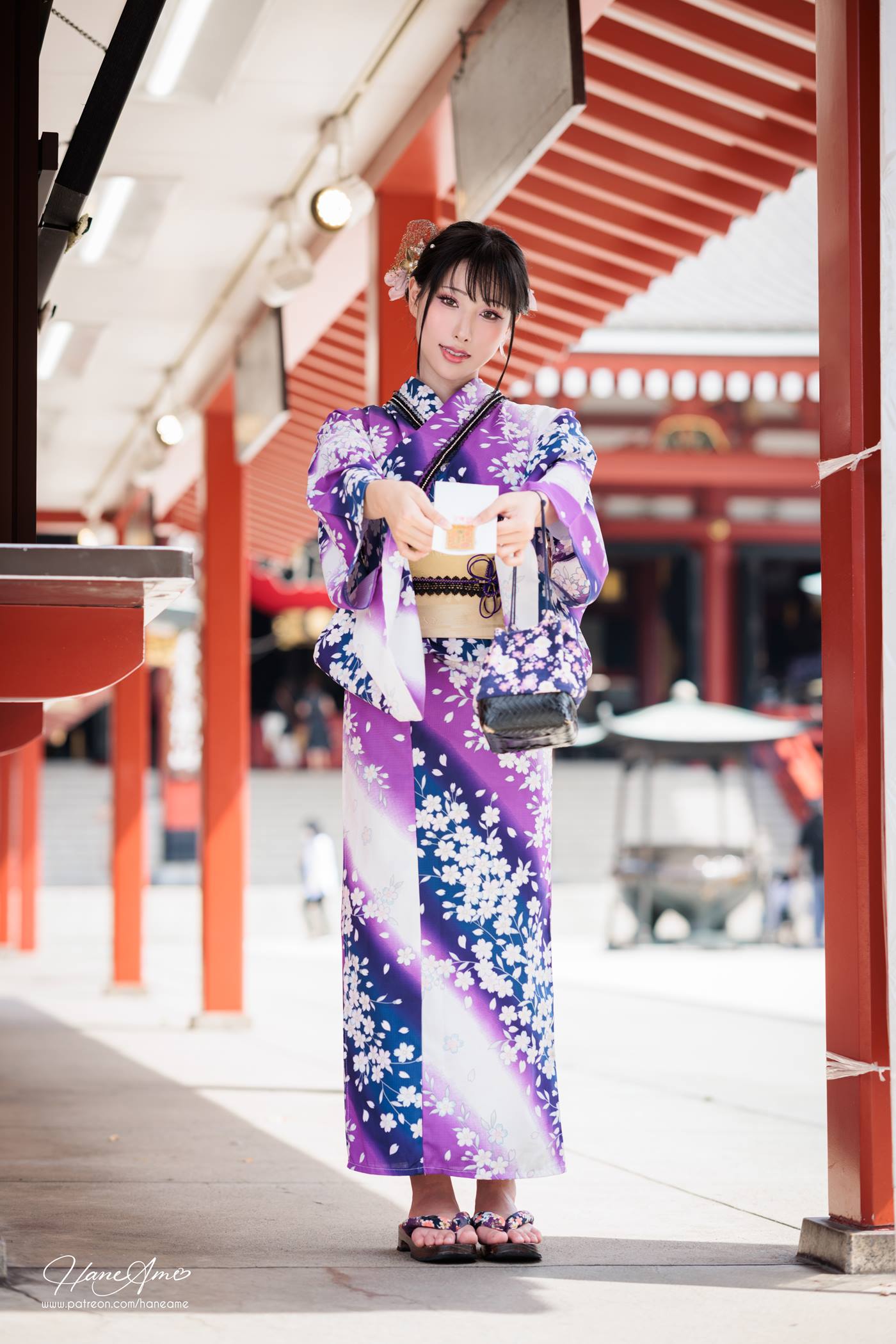 图片[60]-Hane Ame 雨波写真  Original Violet KimoNO 紫羅蘭夏日浴衣[109P] – 速更版-美库