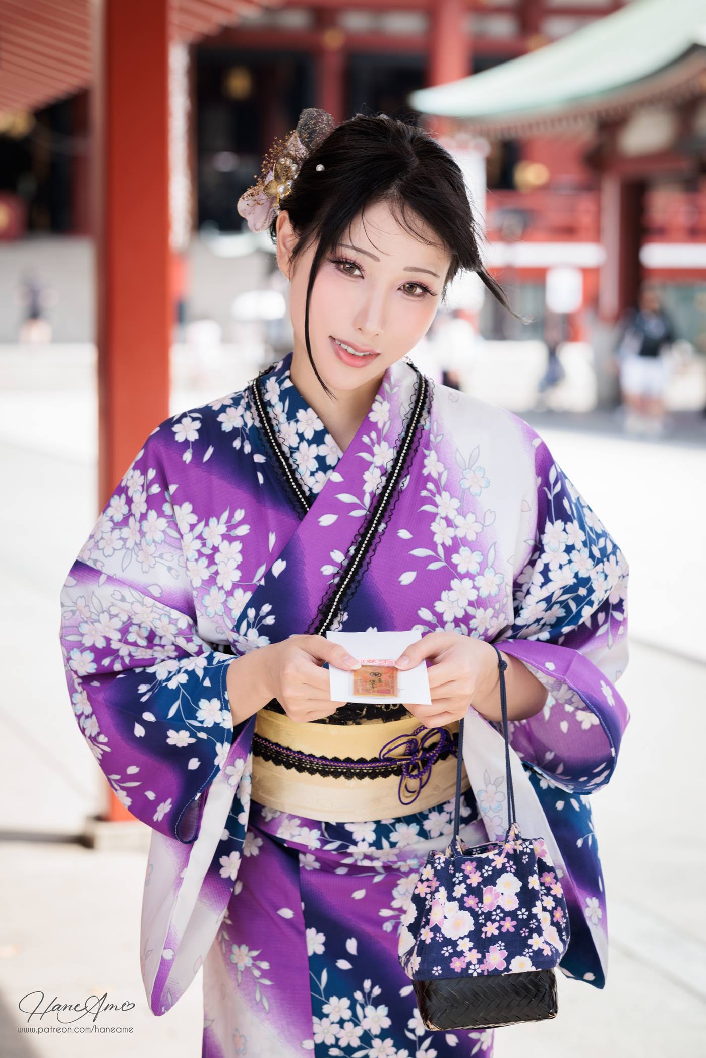 图片[61]-Hane Ame 雨波写真  Original Violet KimoNO 紫羅蘭夏日浴衣[109P] – 速更版-美库