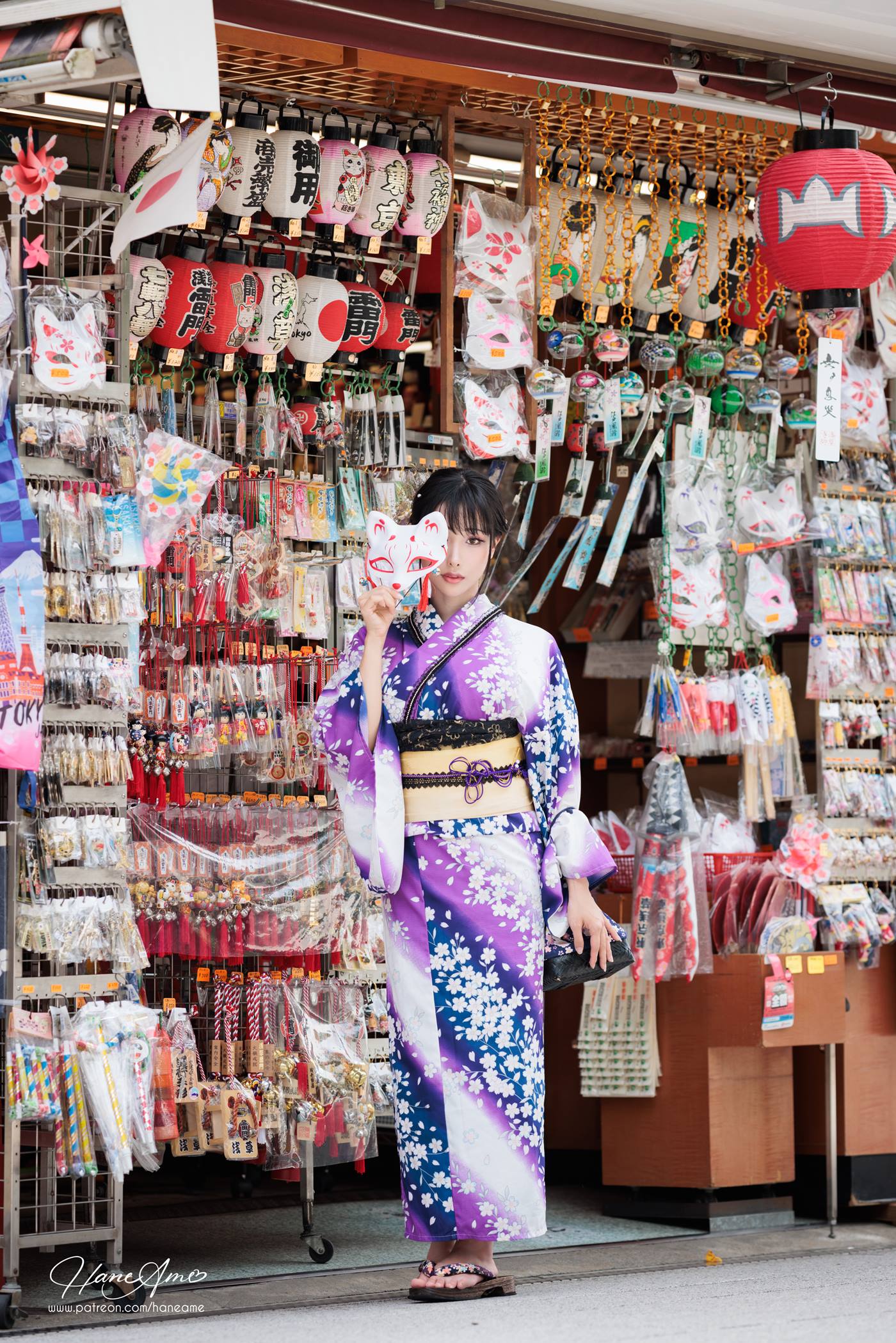 图片[69]-Hane Ame 雨波写真  Original Violet KimoNO 紫羅蘭夏日浴衣[109P] – 速更版-美库