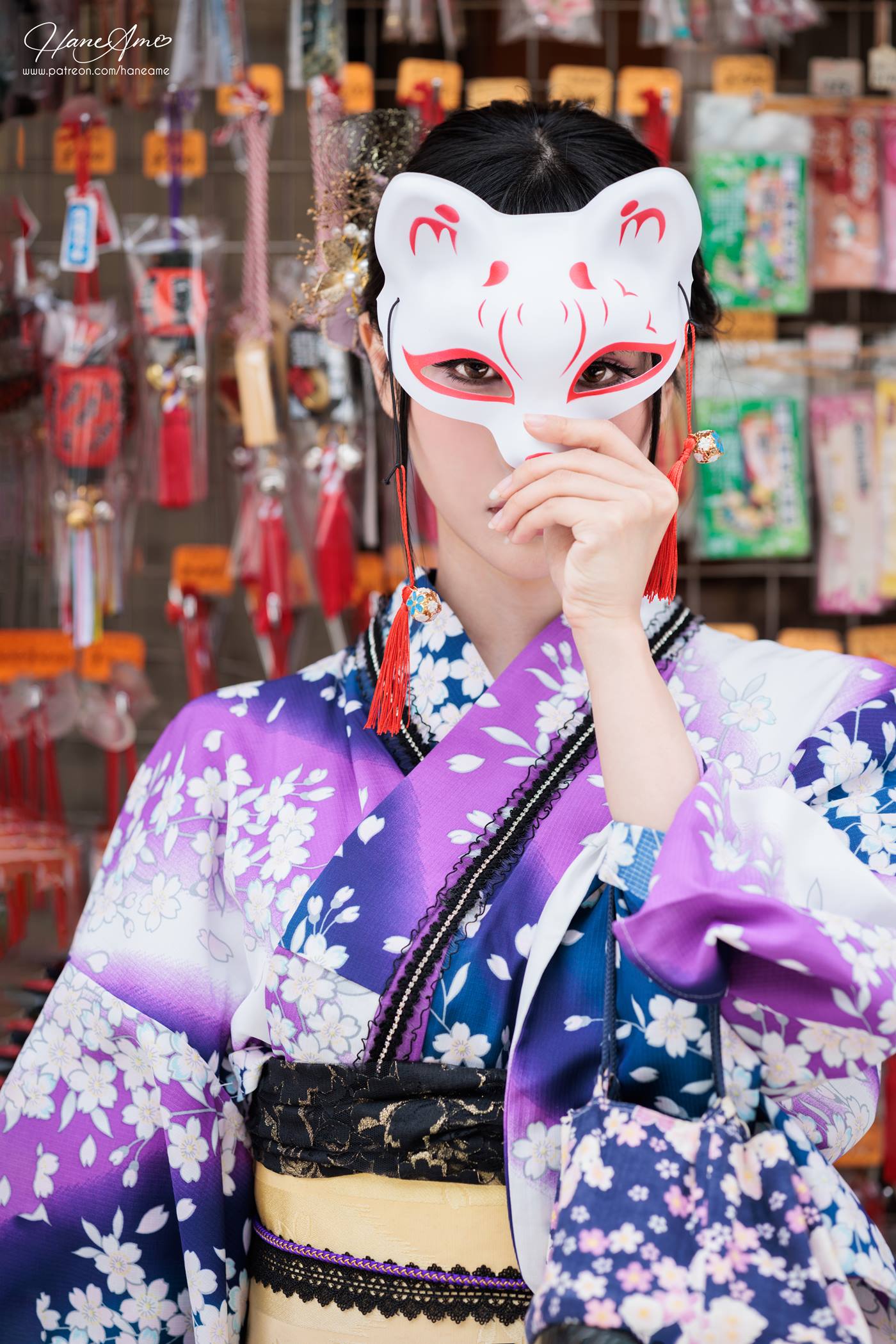 图片[72]-Hane Ame 雨波写真  Original Violet KimoNO 紫羅蘭夏日浴衣[109P] – 速更版-美库