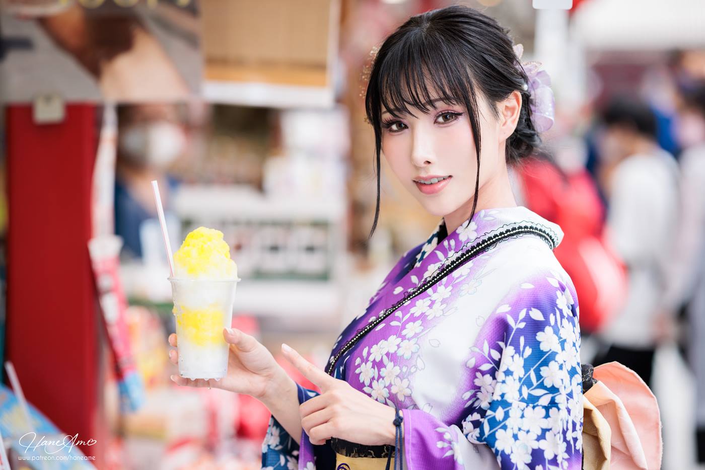 图片[76]-Hane Ame 雨波写真  Original Violet KimoNO 紫羅蘭夏日浴衣[109P] – 速更版-美库