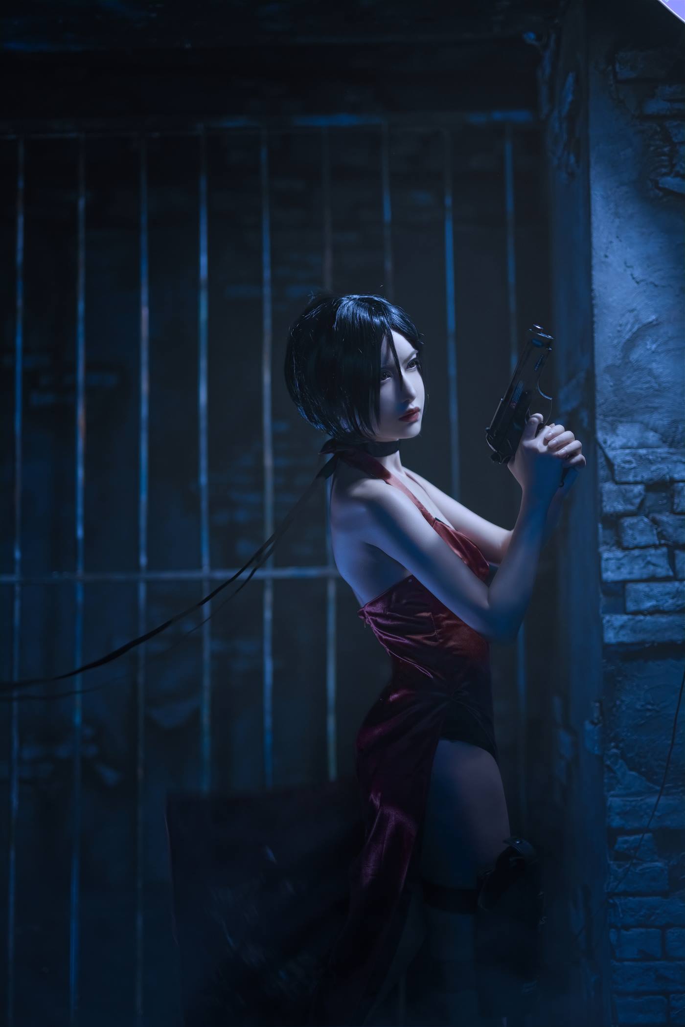 图片[10]-Shika小鹿鹿  艾达王旗袍[14P] – 速更版-美库