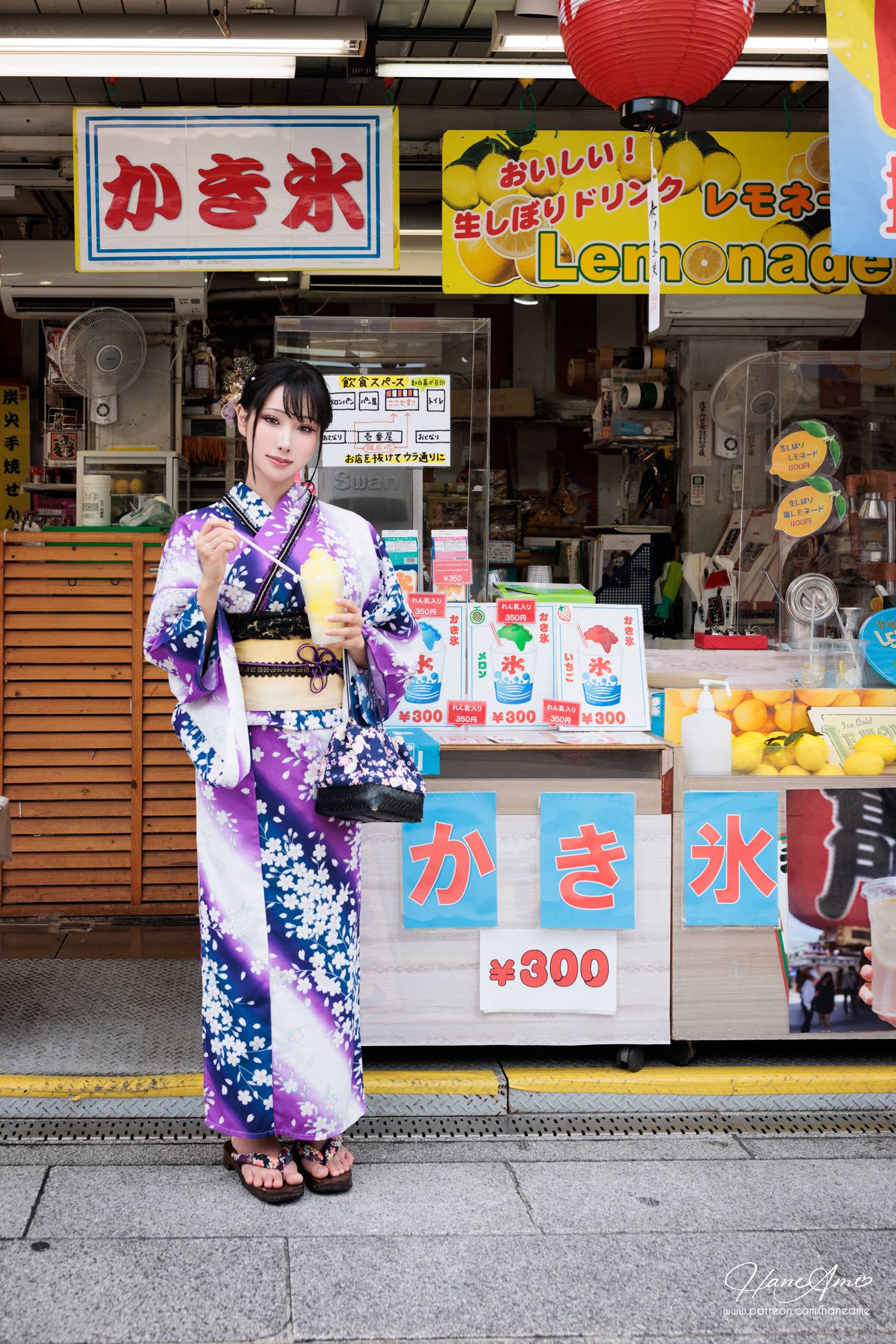 图片[78]-Hane Ame 雨波写真  Original Violet KimoNO 紫羅蘭夏日浴衣[109P] – 速更版-美库