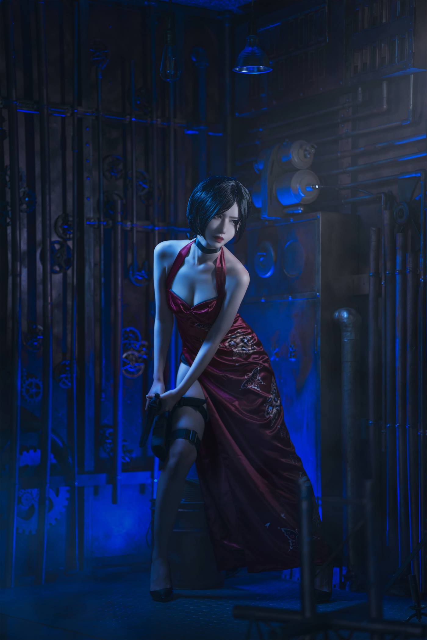 图片[11]-Shika小鹿鹿  艾达王旗袍[14P] – 速更版-美库