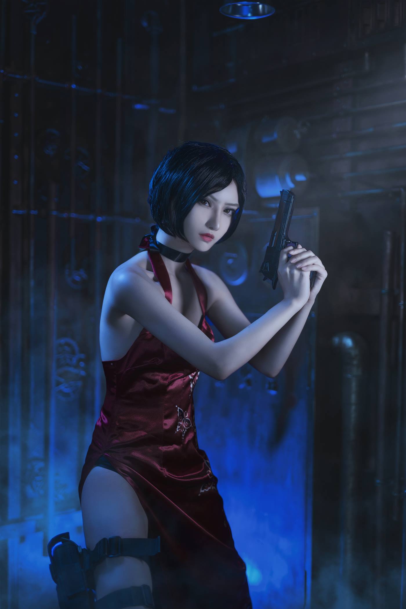 图片[13]-Shika小鹿鹿  艾达王旗袍[14P] – 速更版-美库