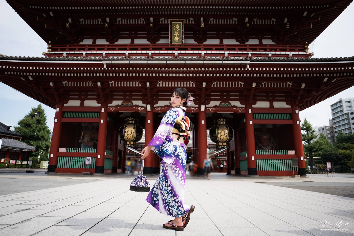 图片[83]-Hane Ame 雨波写真  Original Violet KimoNO 紫羅蘭夏日浴衣[109P] – 速更版-美库