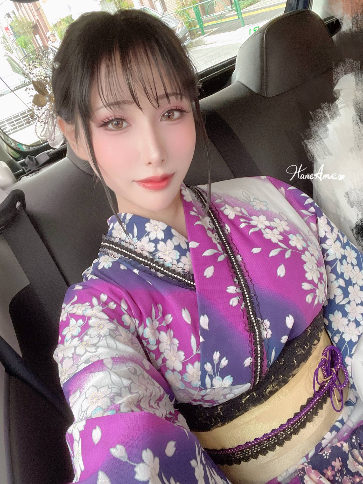 图片[86]-Hane Ame 雨波写真  Original Violet KimoNO 紫羅蘭夏日浴衣[109P] – 速更版-美库
