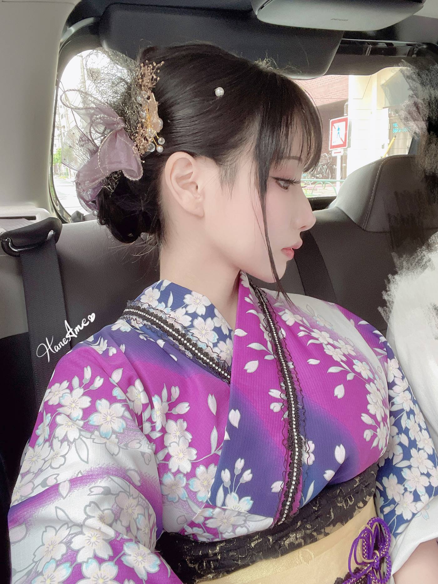 图片[91]-Hane Ame 雨波写真  Original Violet KimoNO 紫羅蘭夏日浴衣[109P] – 速更版-美库