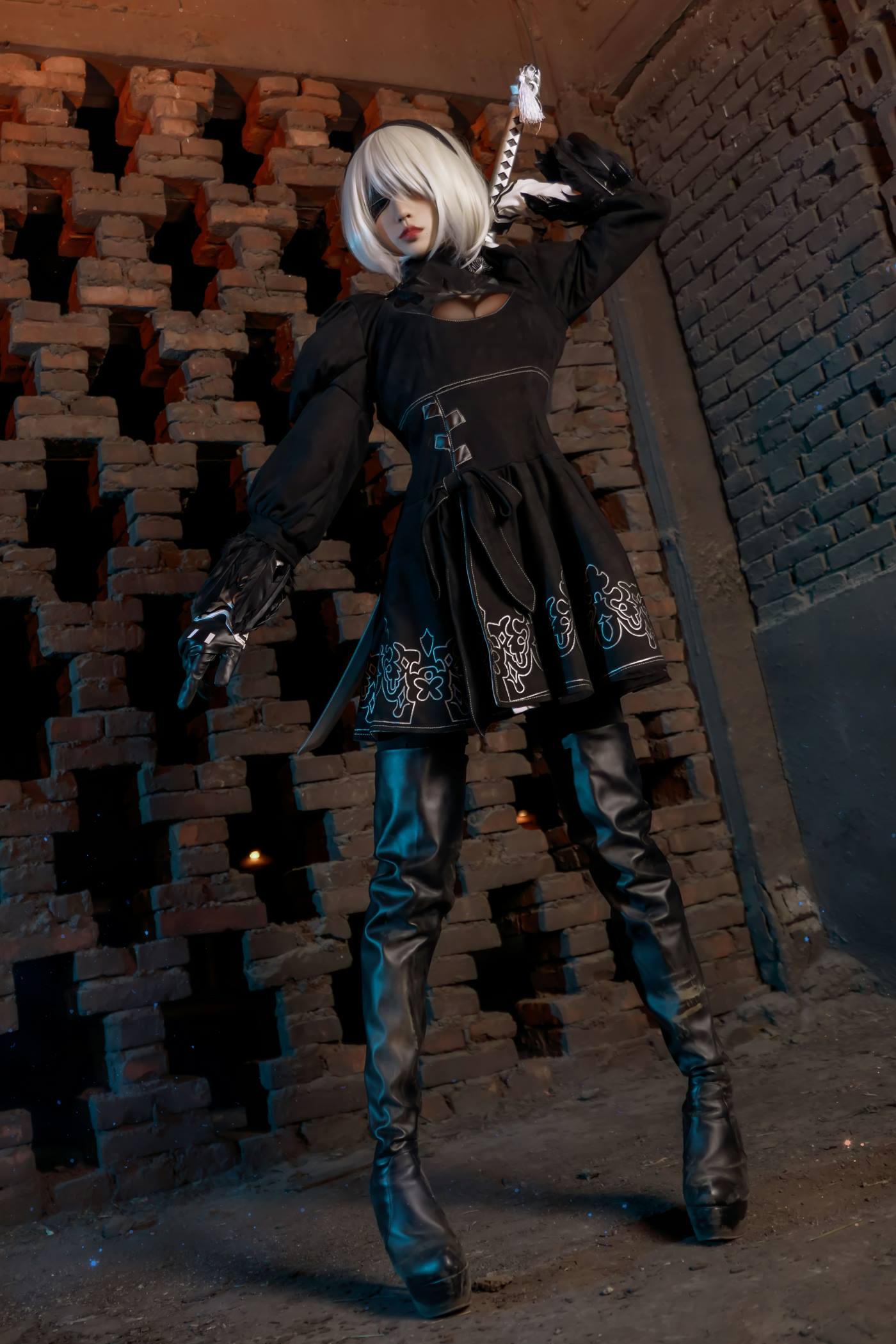 图片[13]-白易子教主  尼尔机械纪元[23P] – 速更版-美库