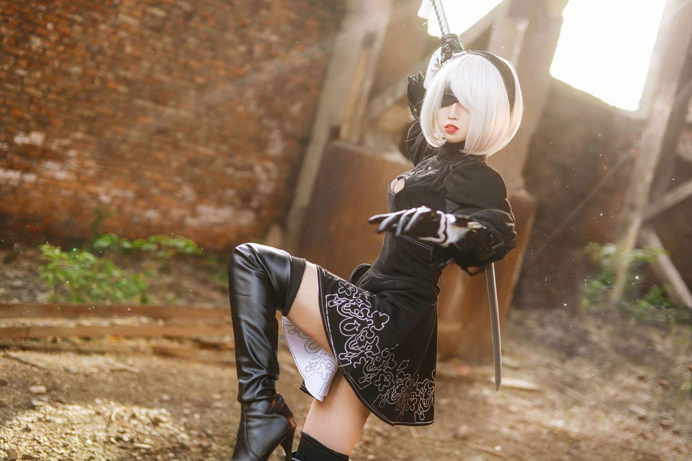 图片[15]-白易子教主  尼尔机械纪元[23P] – 速更版-美库