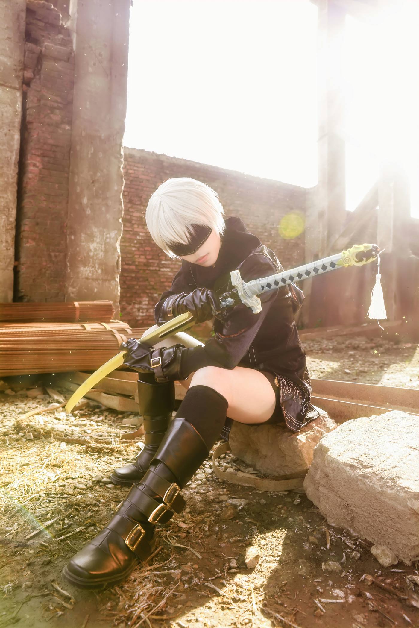 图片[19]-白易子教主  尼尔机械纪元[23P] – 速更版-美库