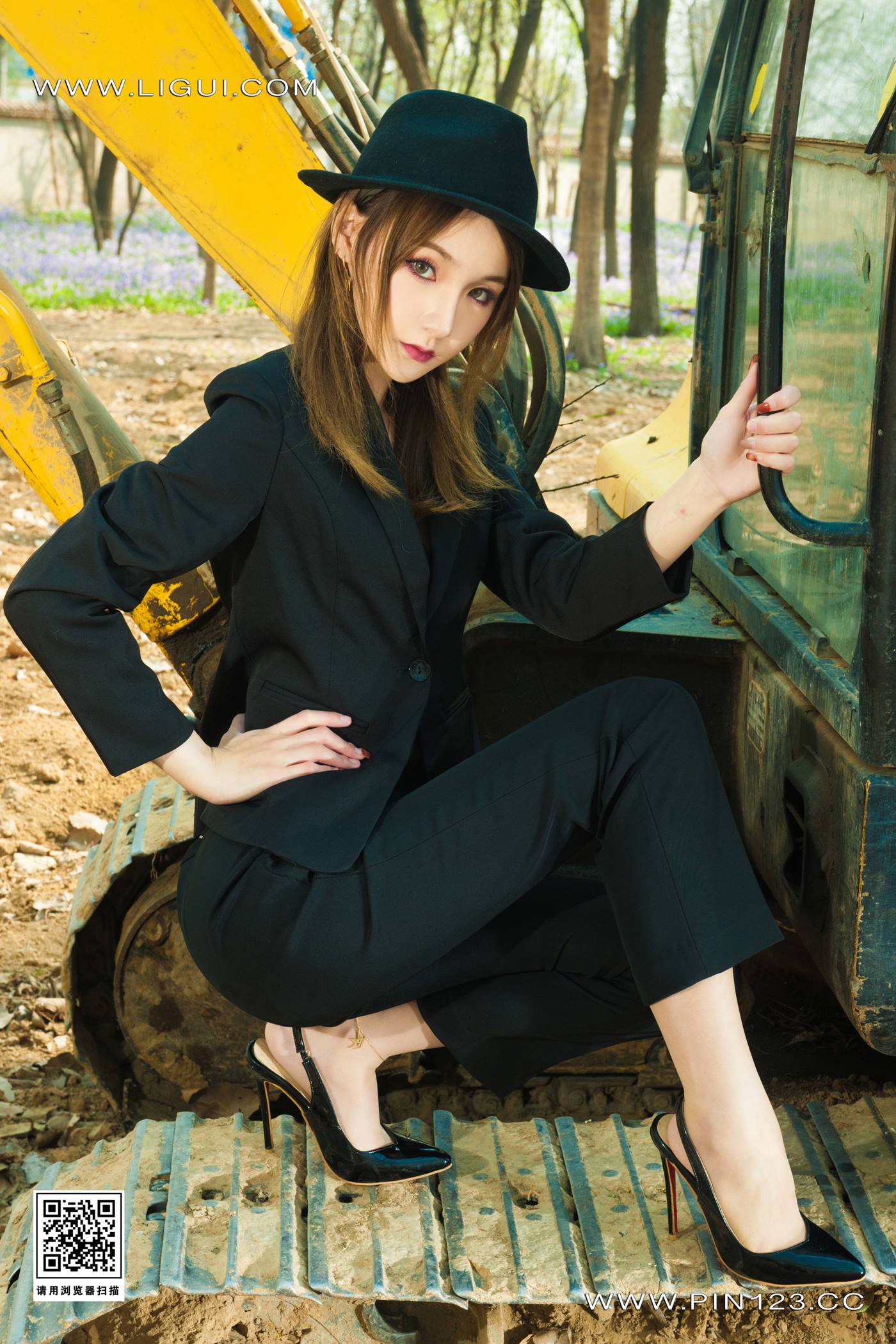 图片[15]-[Ligui丽柜]2023.04.10 野外柑丝 心心[58+1P] – 速更版-美库