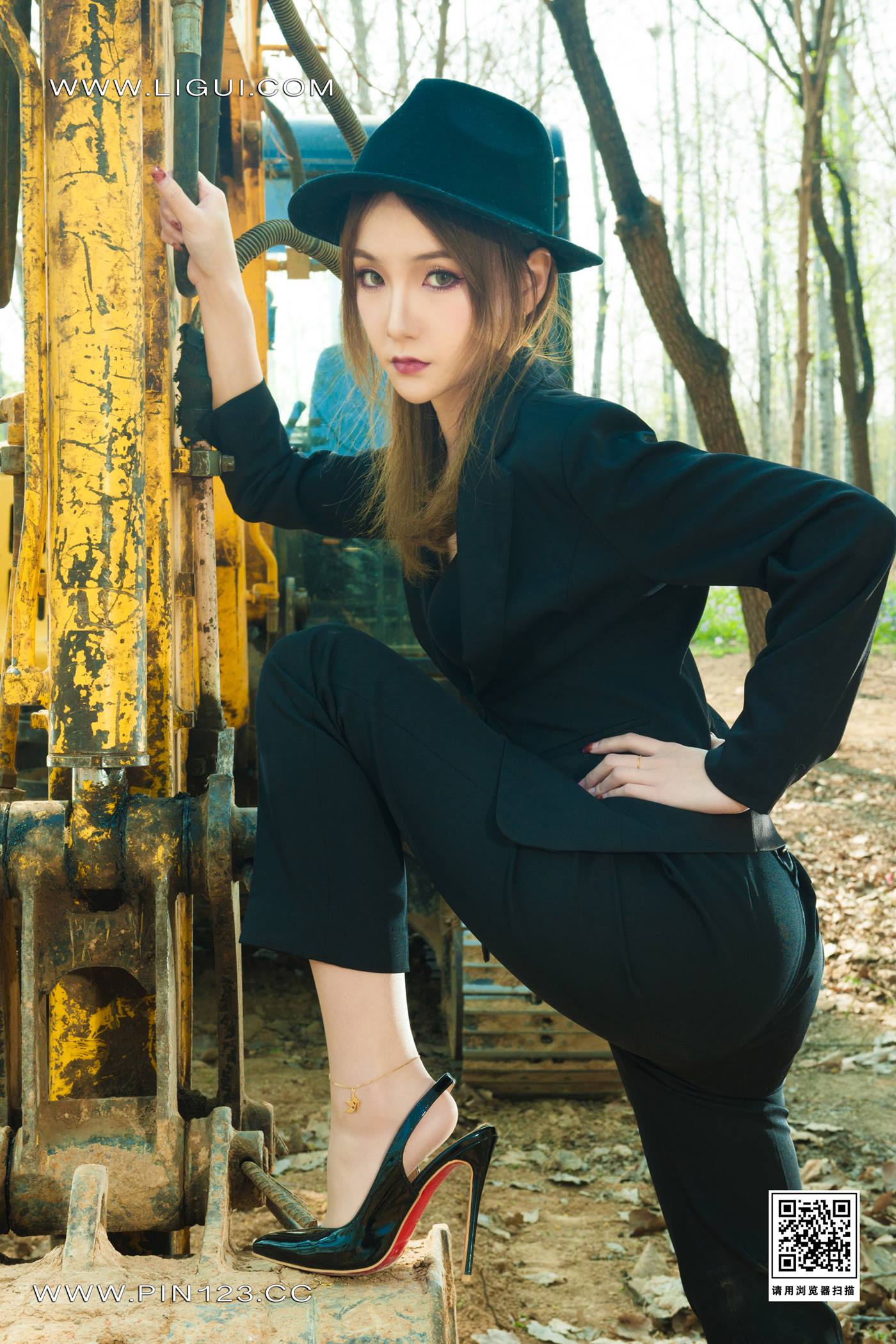 图片[17]-[Ligui丽柜]2023.04.10 野外柑丝 心心[58+1P] – 速更版-美库