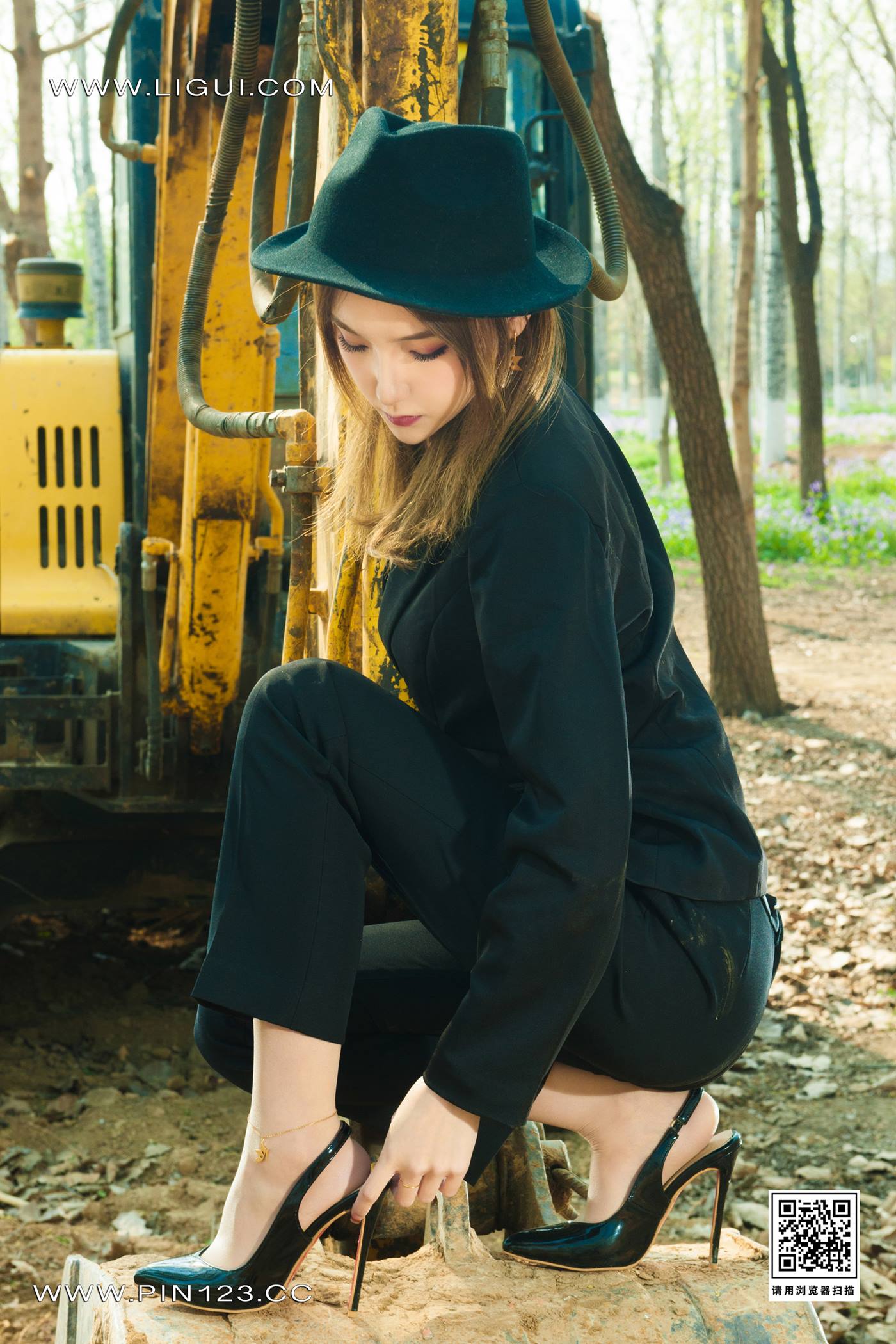 图片[20]-[Ligui丽柜]2023.04.10 野外柑丝 心心[58+1P] – 速更版-美库