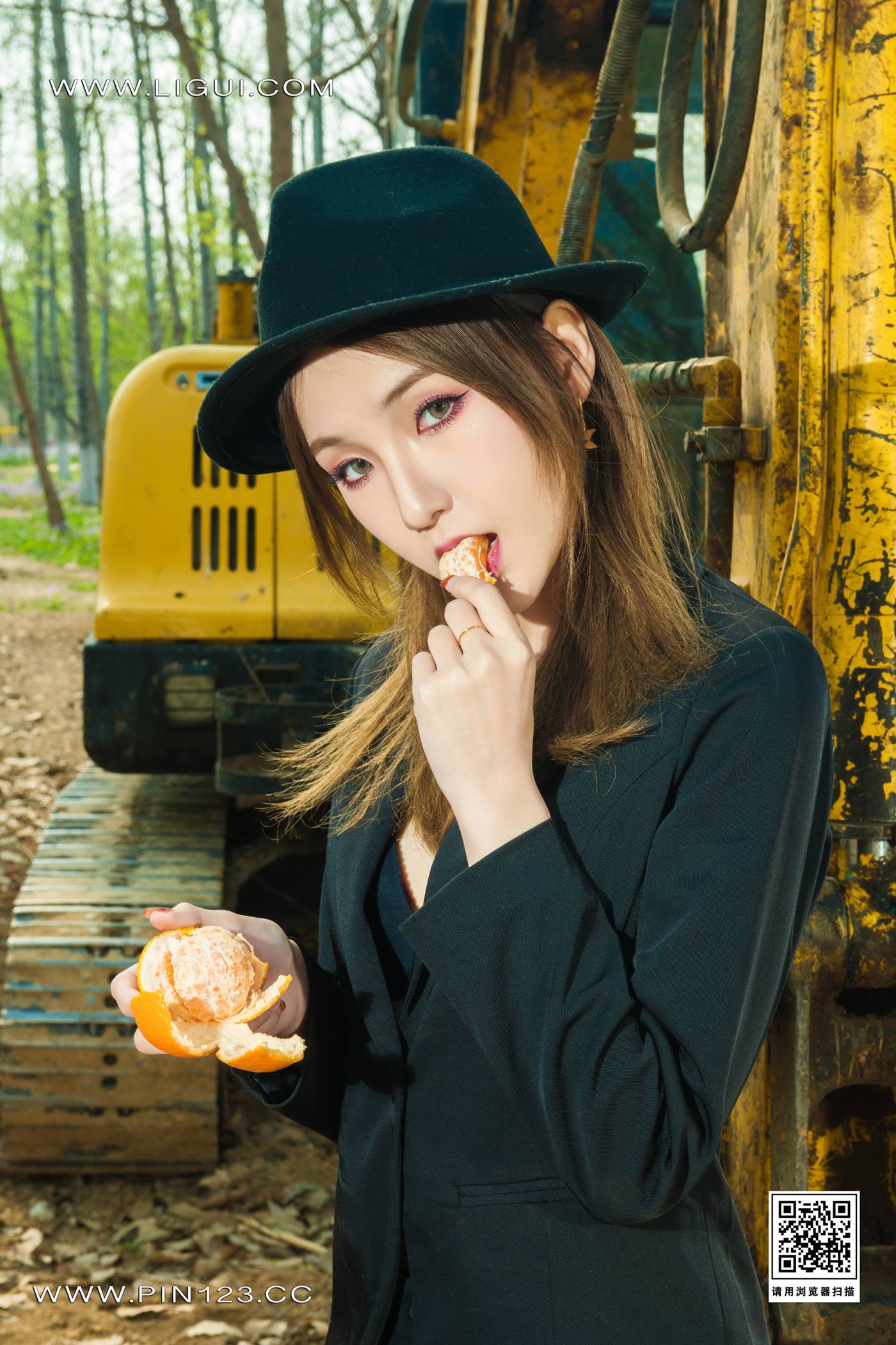 图片[25]-[Ligui丽柜]2023.04.10 野外柑丝 心心[58+1P] – 速更版-美库