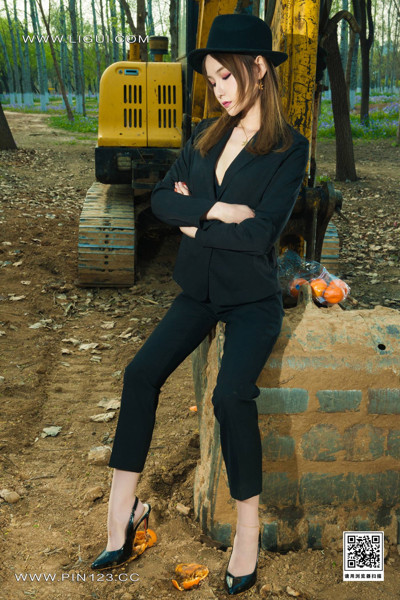 图片[37]-[Ligui丽柜]2023.04.10 野外柑丝 心心[58+1P] – 速更版-美库